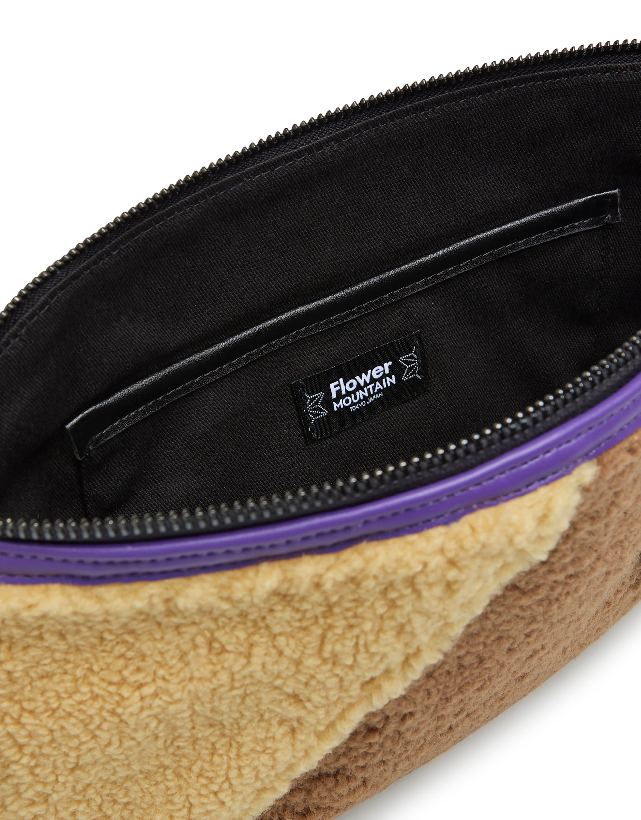 נעלי נשים - Flower Mountain - תיק צד POCKET FM - חום   ירוק2