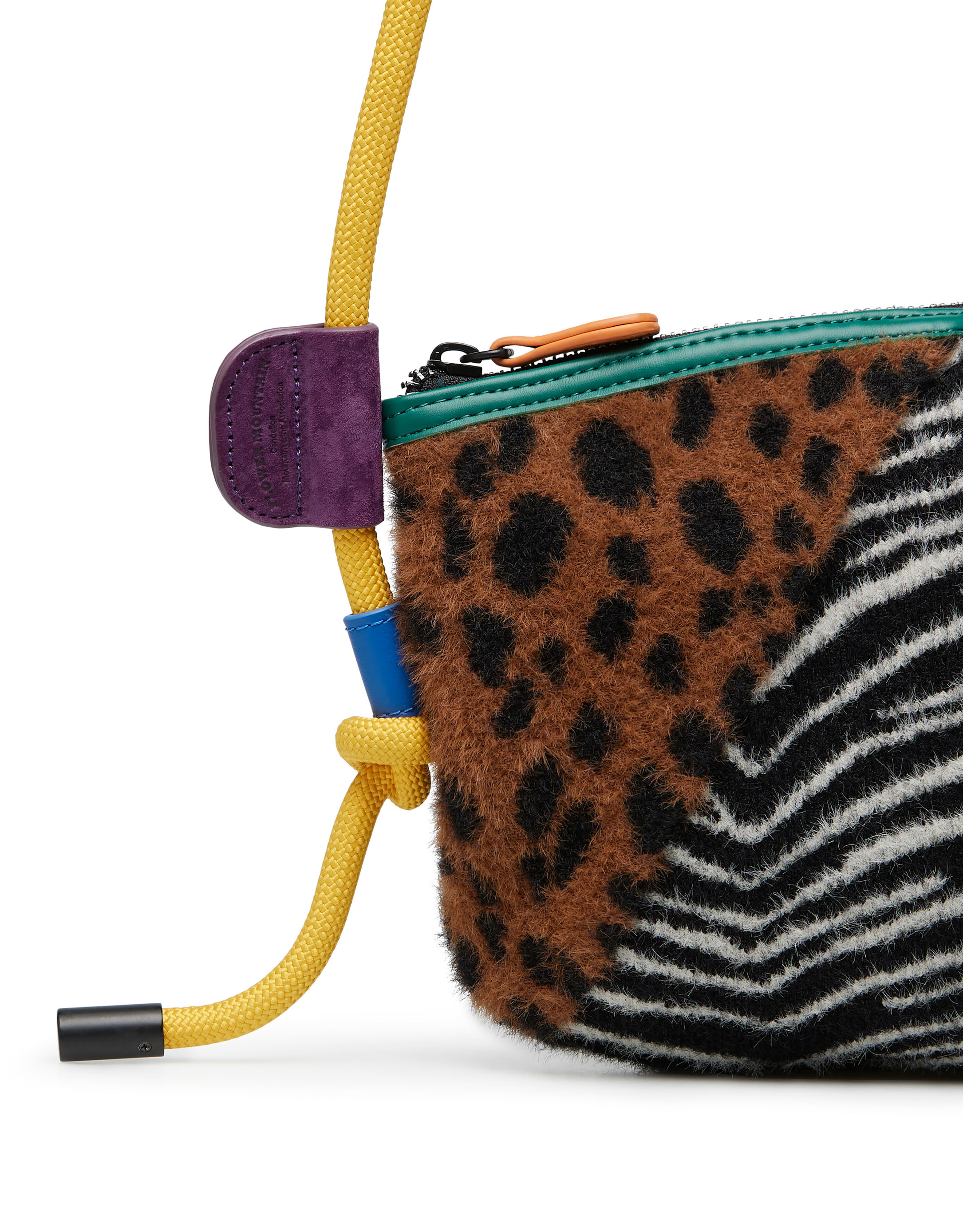 נעלי נשים - Flower Mountain - תיק צד POCKET FM - זברה3