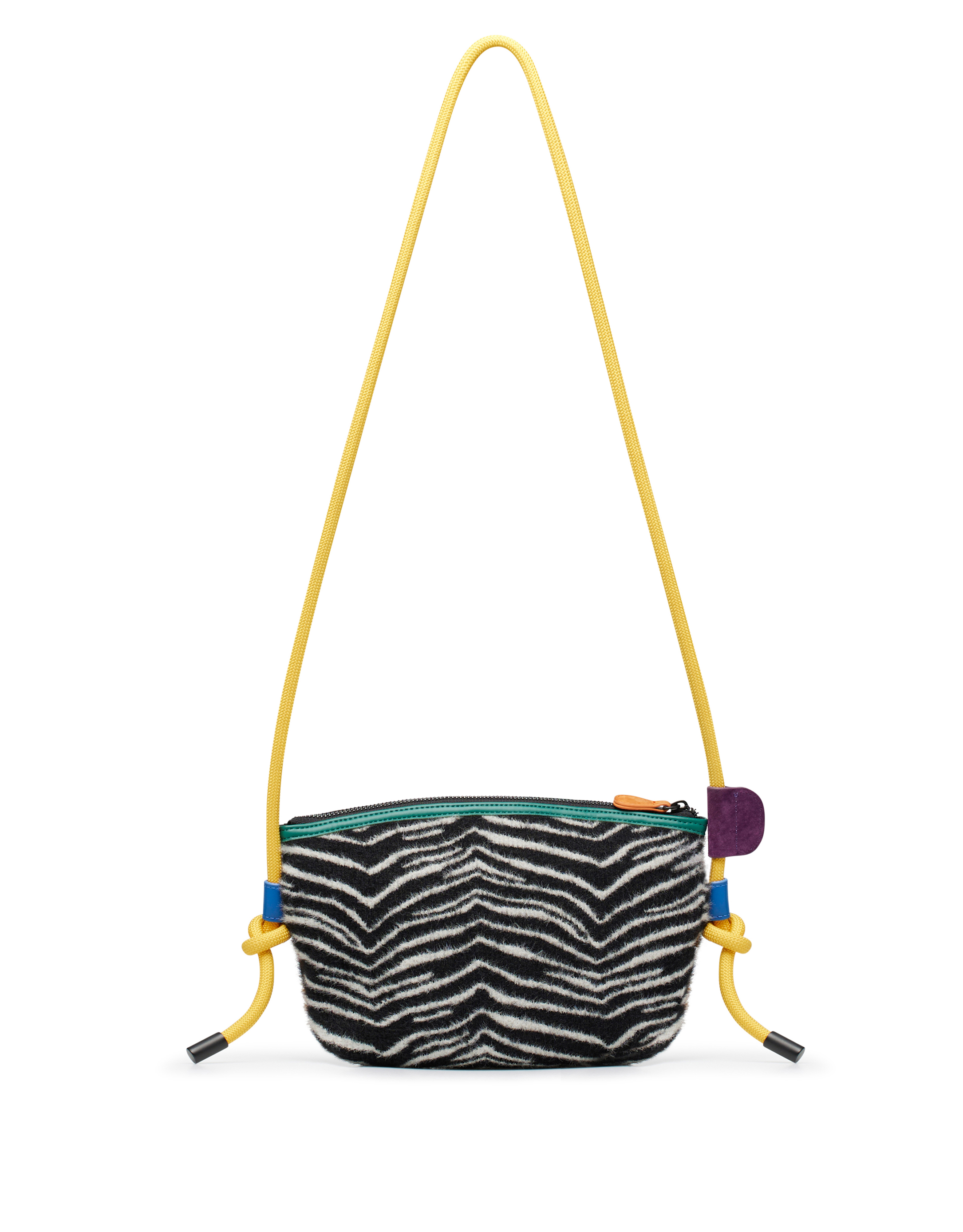 נעלי נשים - Flower Mountain - תיק צד POCKET FM - זברה4