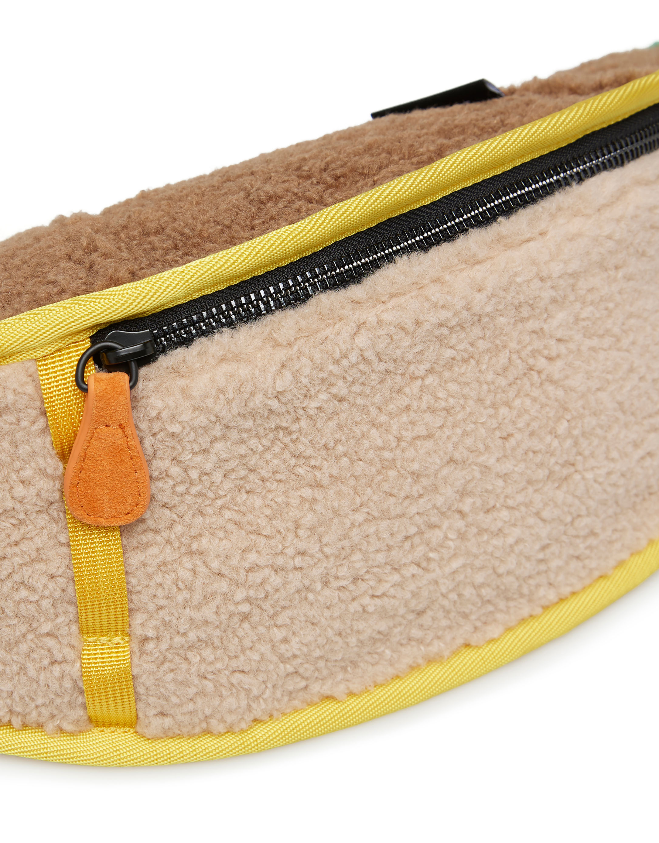 נעלי נשים - Flower Mountain - תיק פאוץ' FM - בז'   חום2