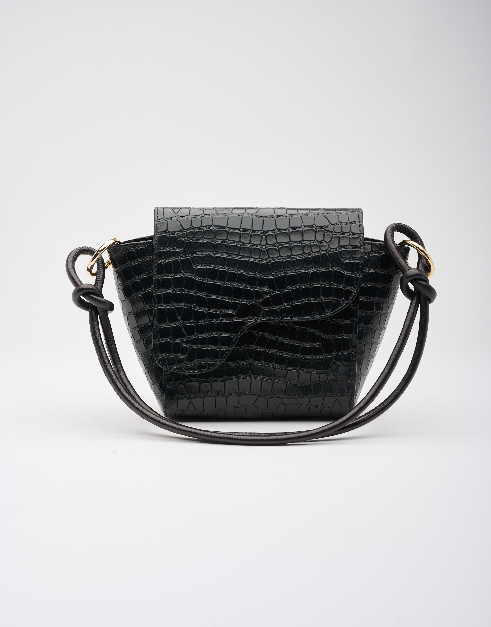 נעלי נשים - Chie Mihara - תיק עור קטן BONKA - שחור1