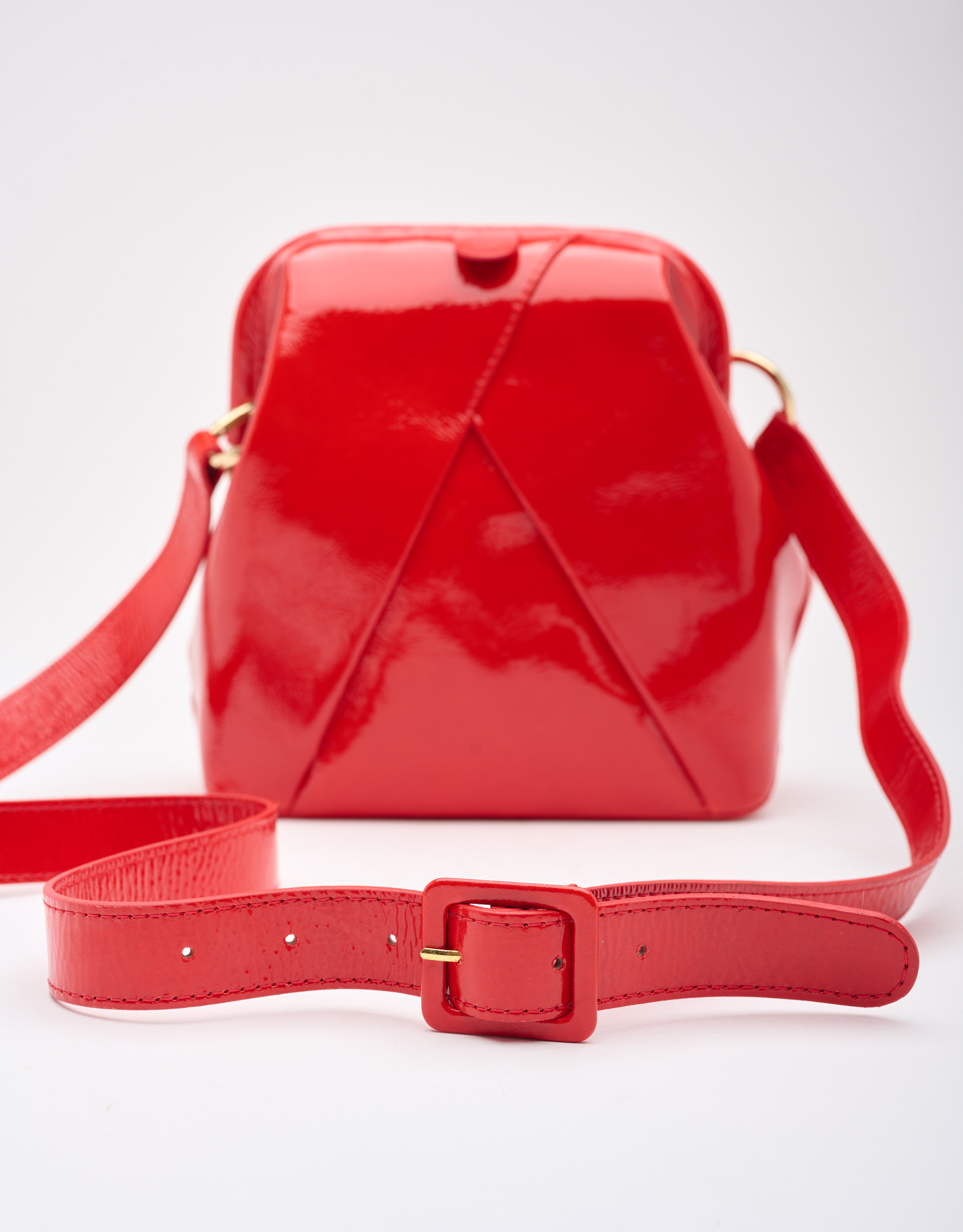 נעלי נשים - Chie Mihara - תיק עור ROKU - אדום3