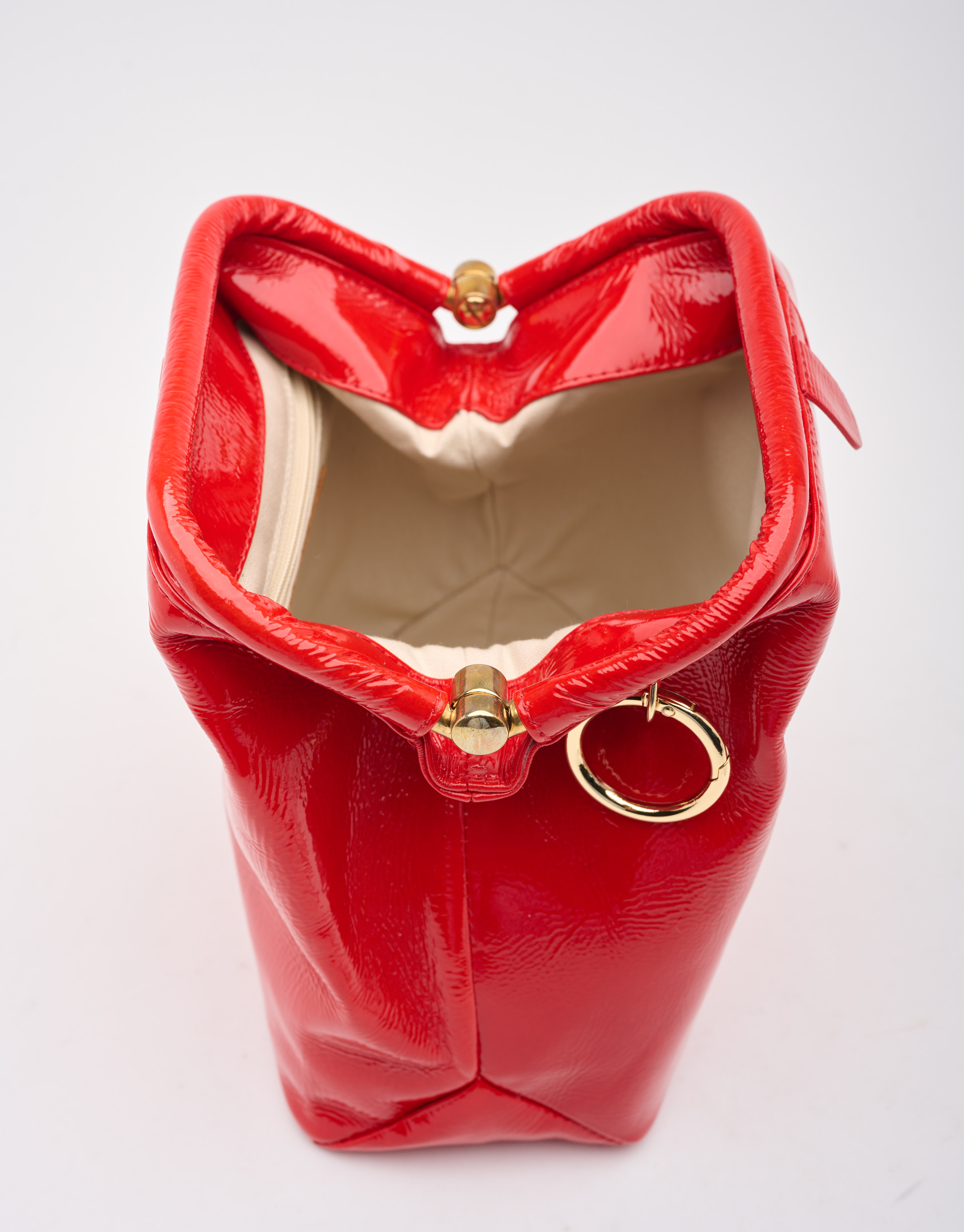 נעלי נשים - Chie Mihara - תיק עור ROKU - אדום4