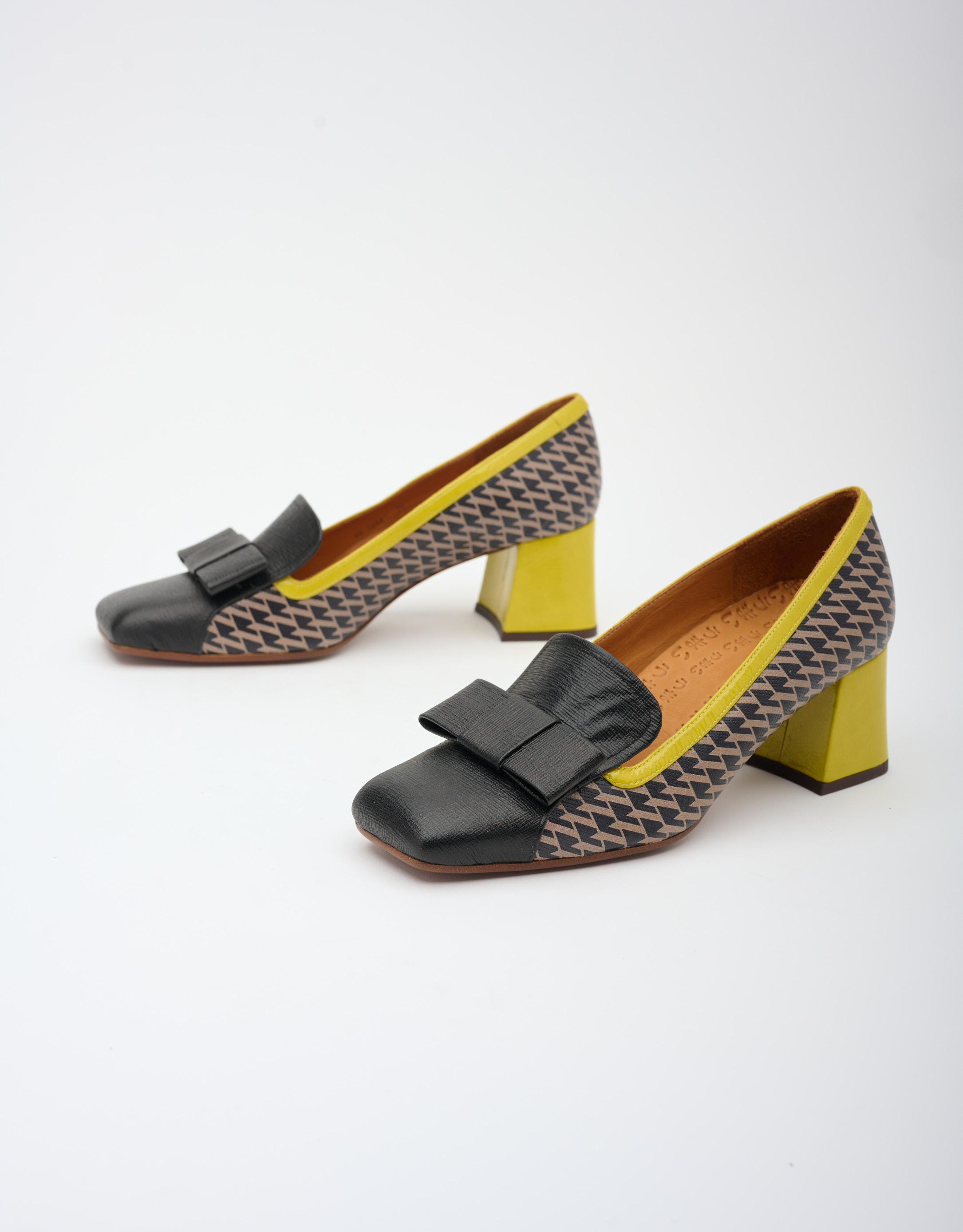 נעלי נשים - Chie Mihara - נעלי עקב VYLANO - שחור אפור2