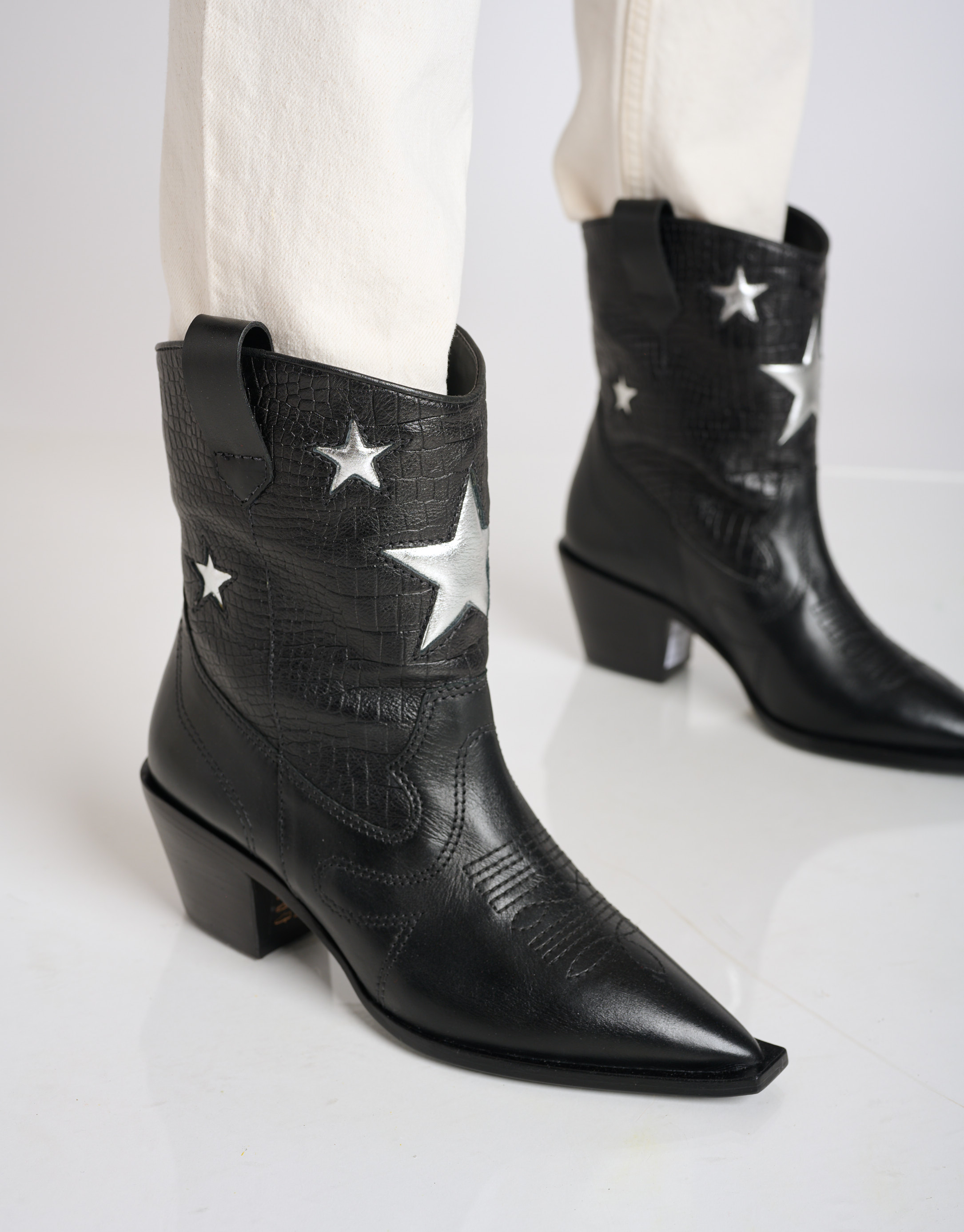 נעלי נשים - Vicenza - מגפי בוקרים MONTREAL - שחור3