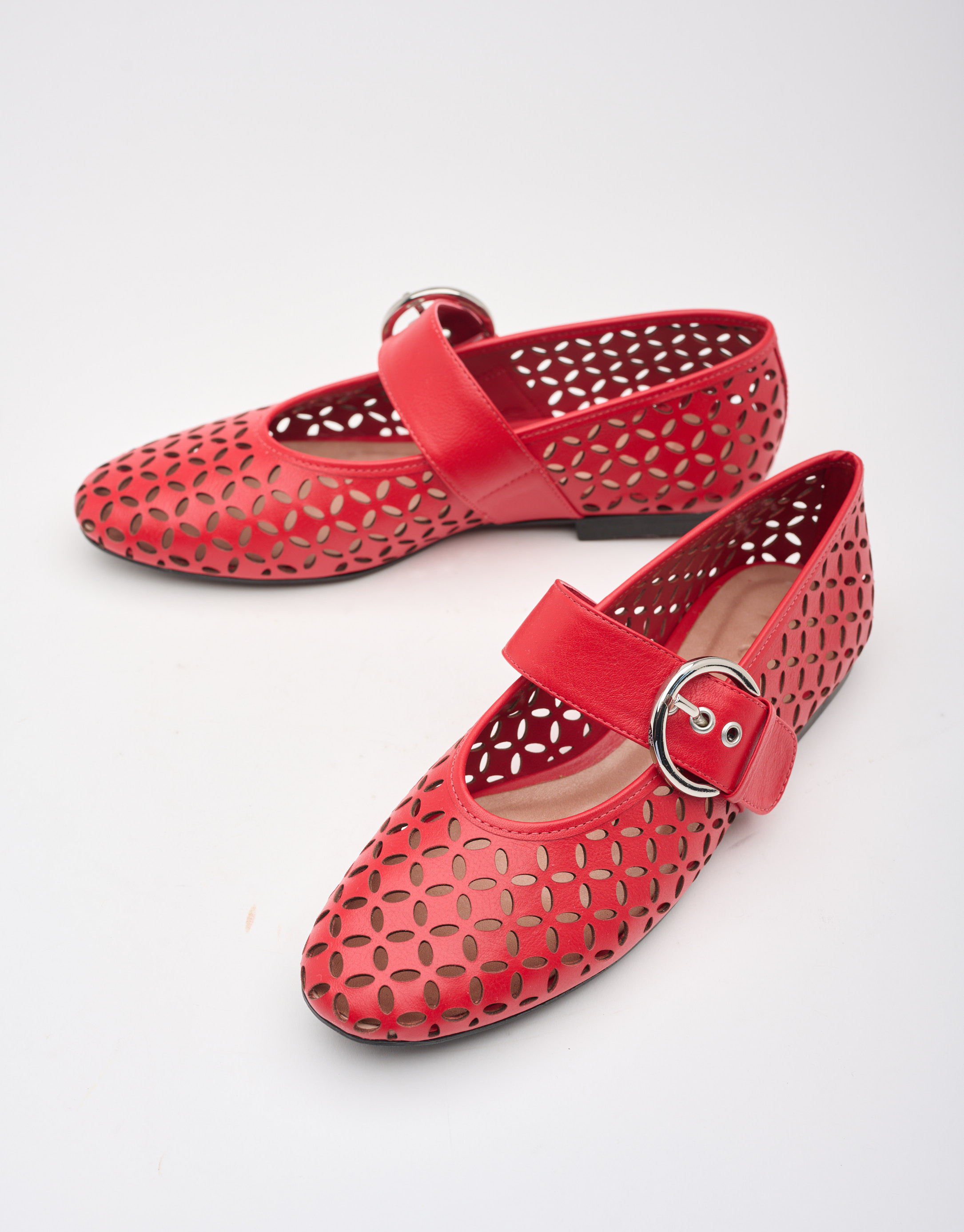 נעלי נשים - Vicenza - נעלי בובה  BRESCIA - אדום2