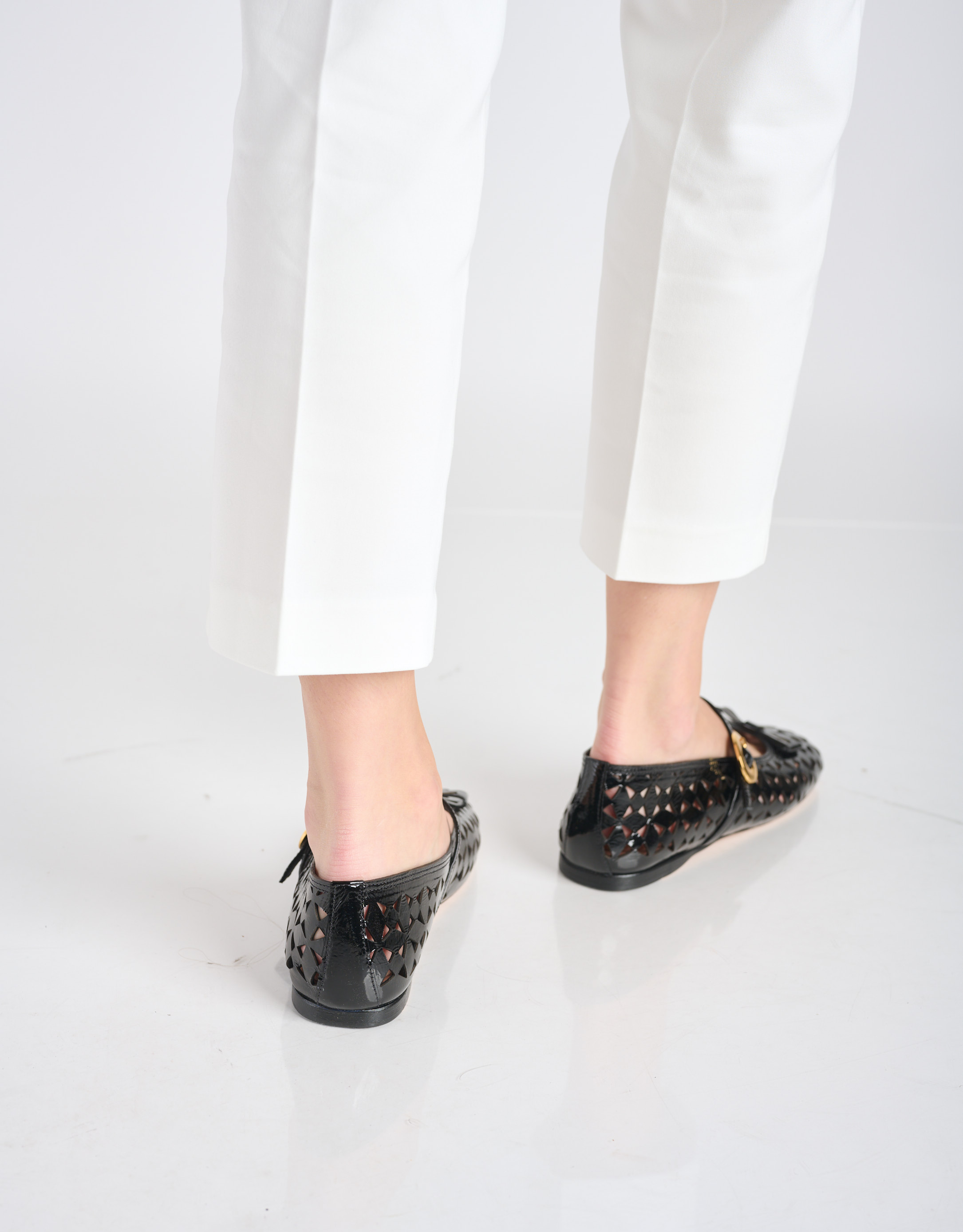 נעלי נשים - Vicenza - נעלי בובה CALI - שחור4