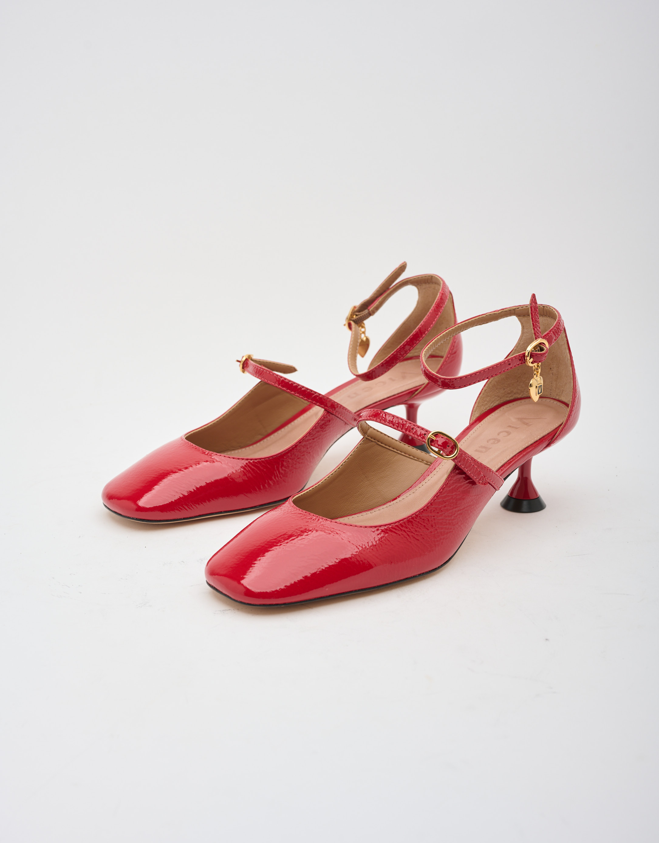 נעלי נשים - Vicenza - נעלי סירה CARIBE - אדום2