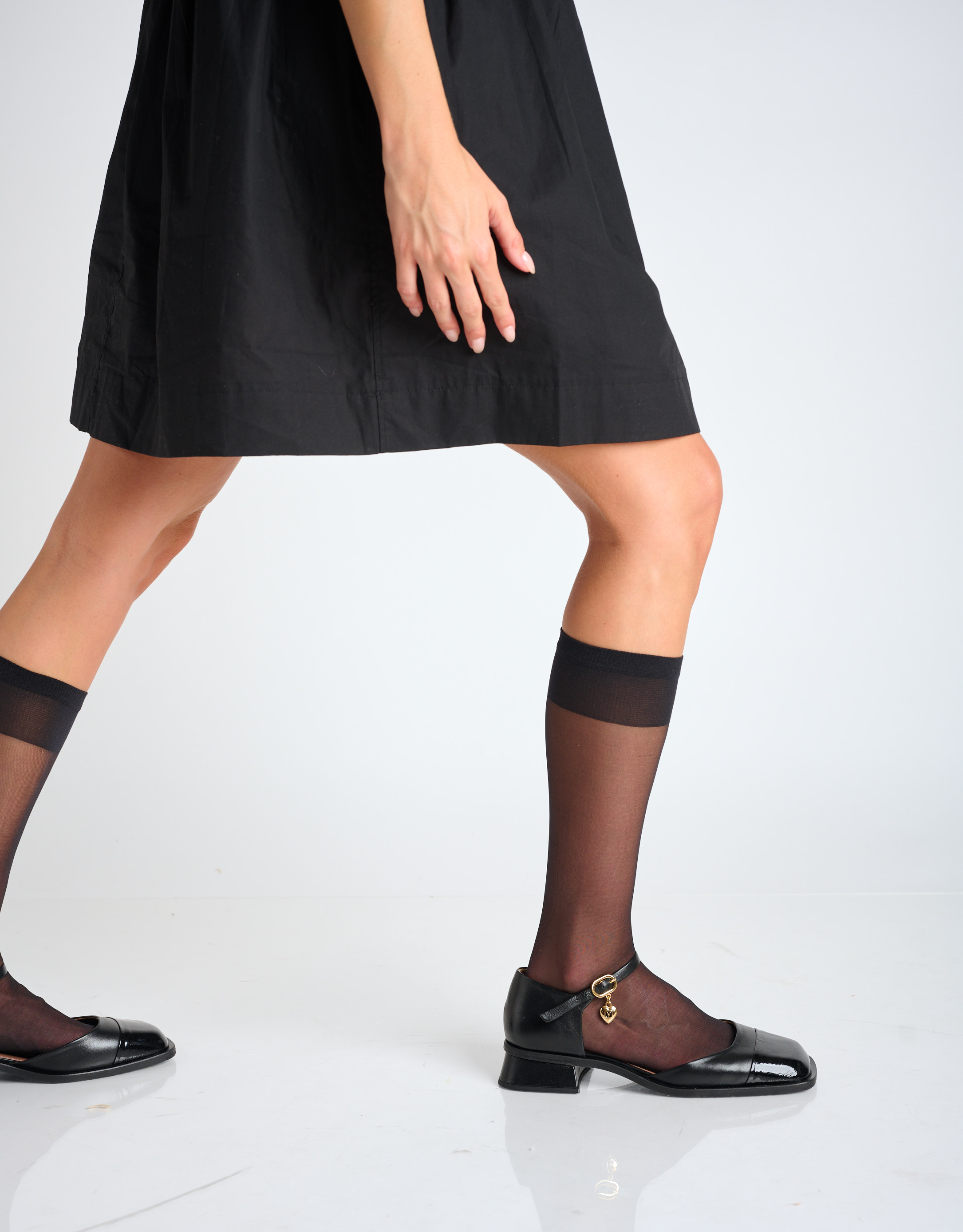 נעלי נשים - Vicenza - נעלי בובה COLOMBIA - שחור4