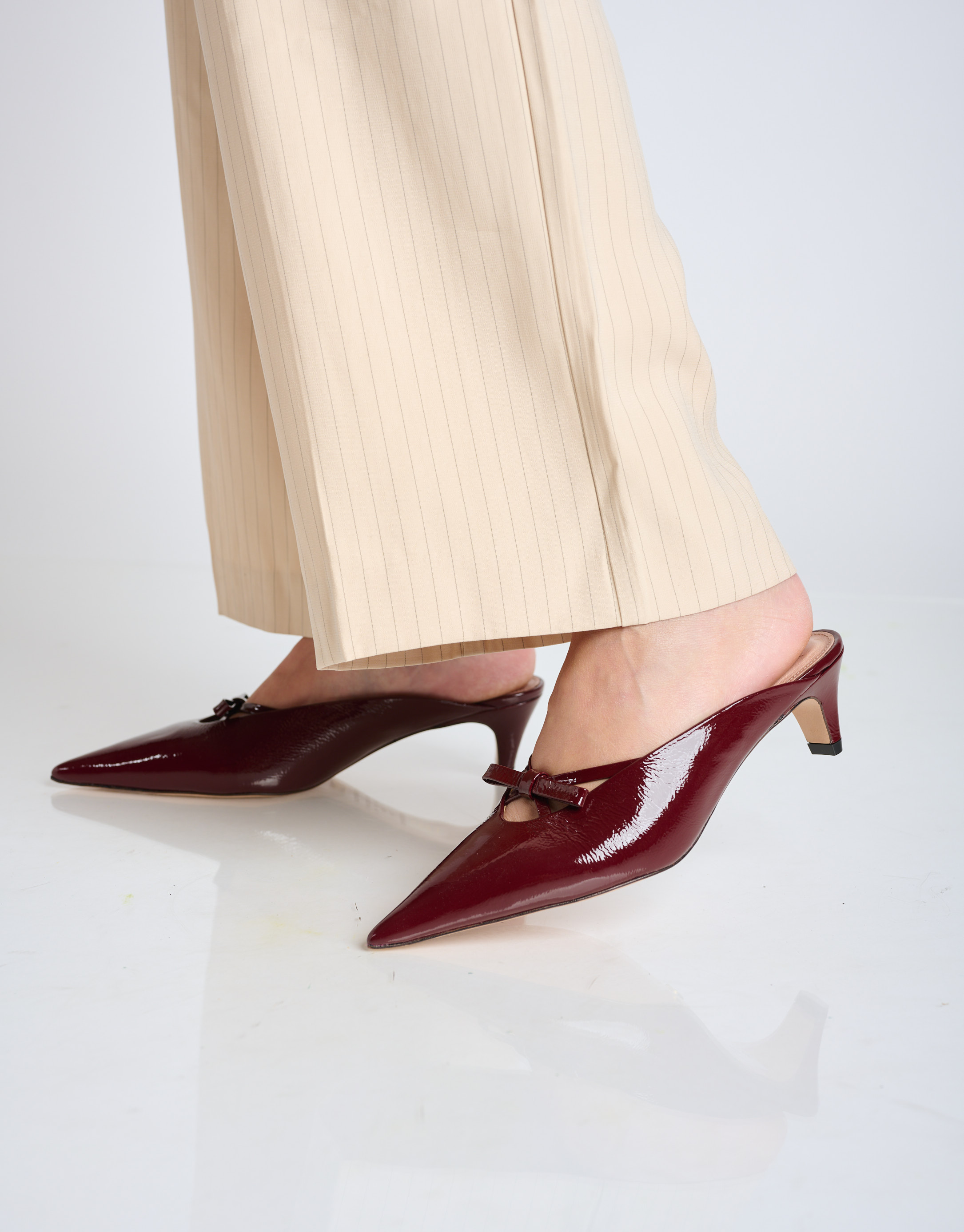 נעלי נשים - Vicenza - כפכפי עקב ADARE - בורדו2