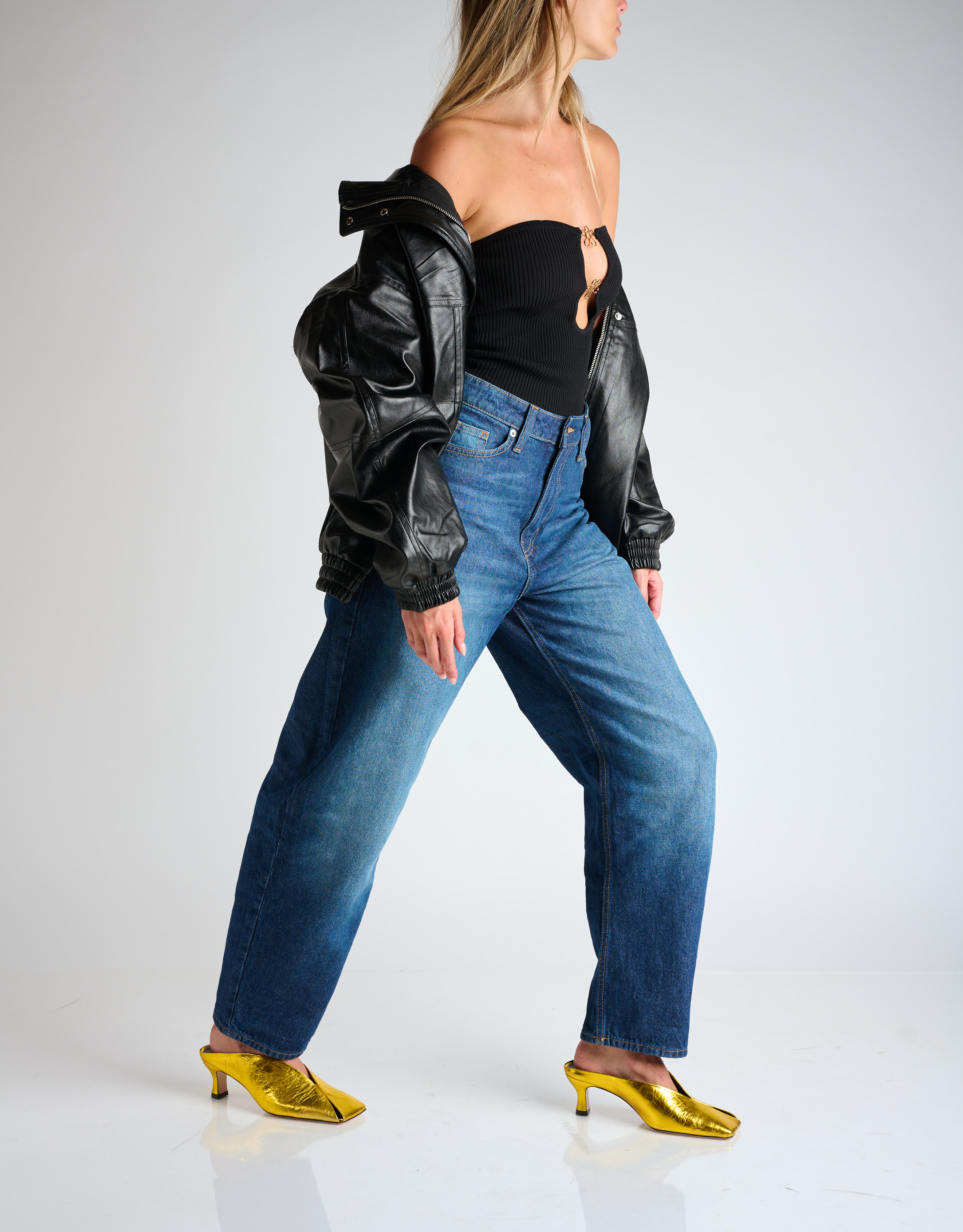 נעלי נשים - Vicenza - כפכפי עקב ALBA - זהב2