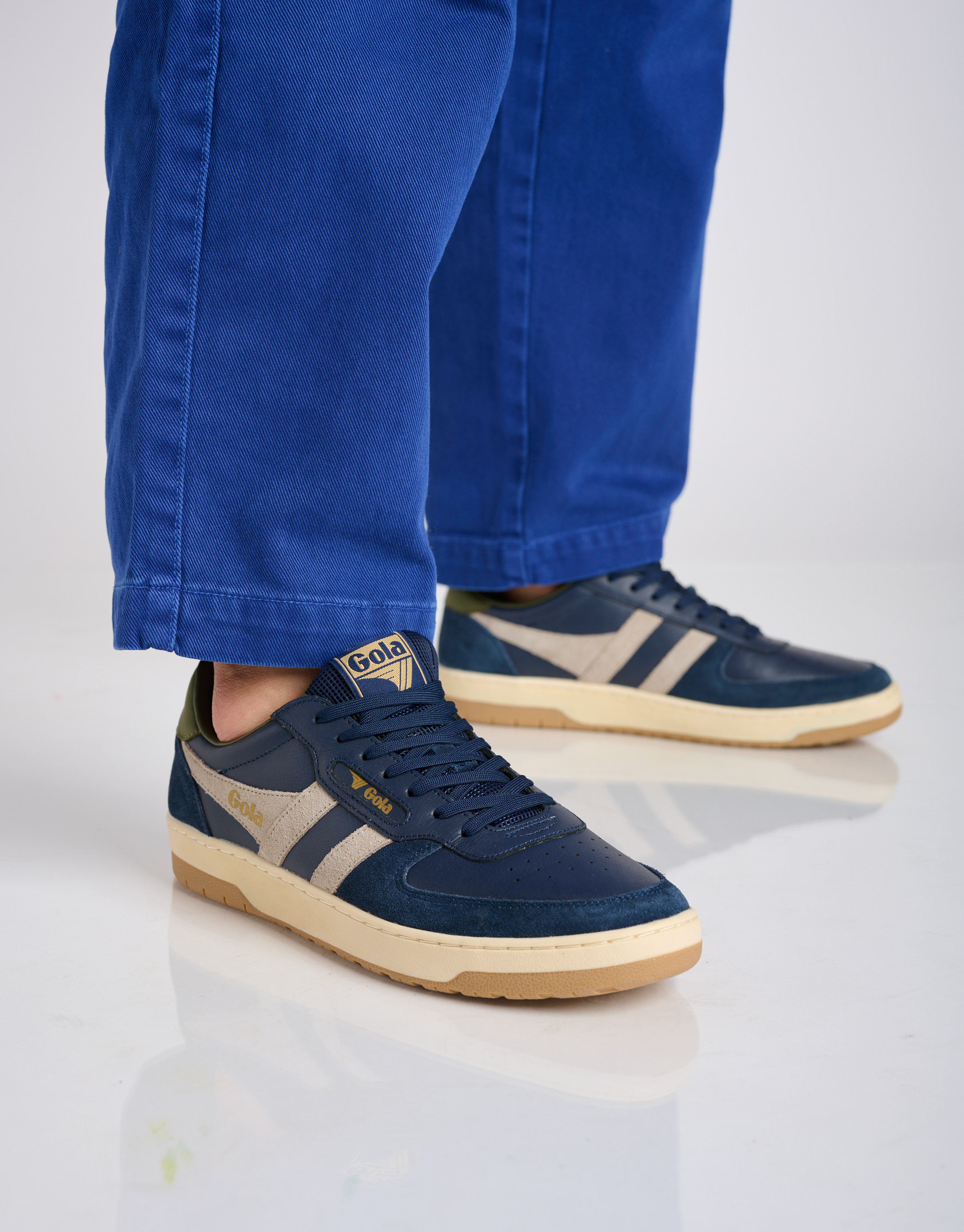 נעלי גברים - Gola - סניקרס HAWK - כחול2