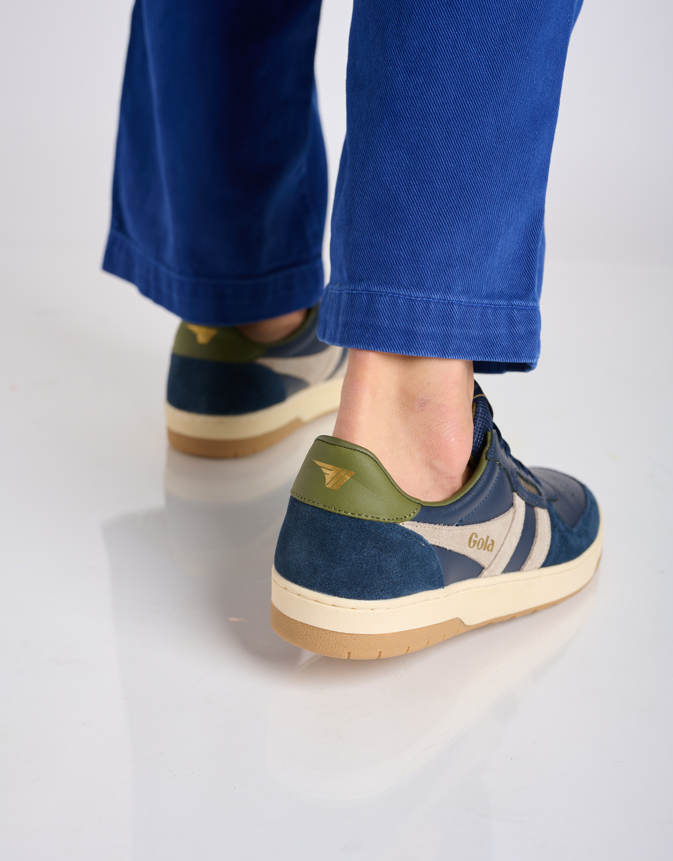 נעלי גברים - Gola - סניקרס HAWK - כחול4
