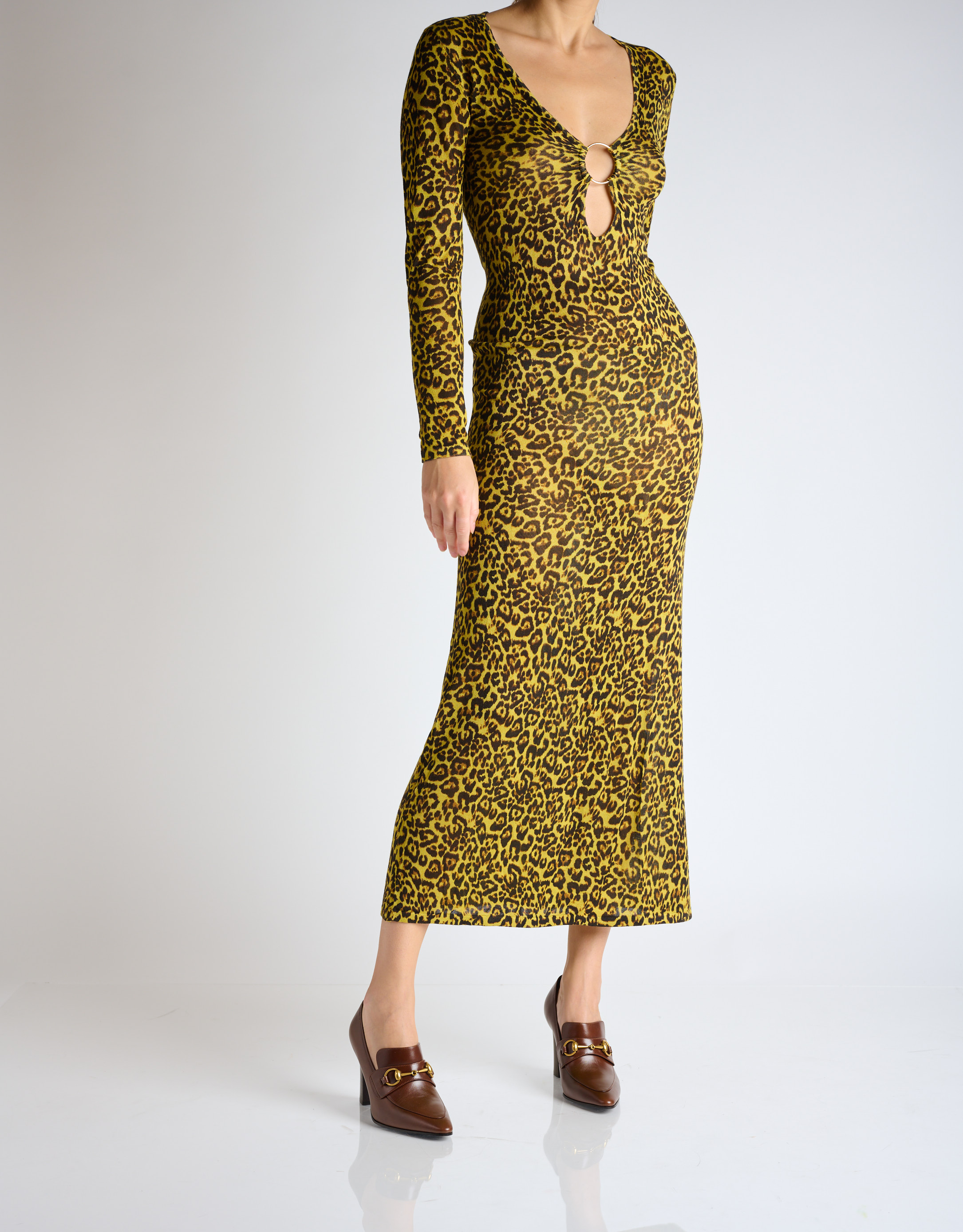 נעלי נשים - Jeffrey Campbell - נעלי עקב ETIQUETTE - חום4