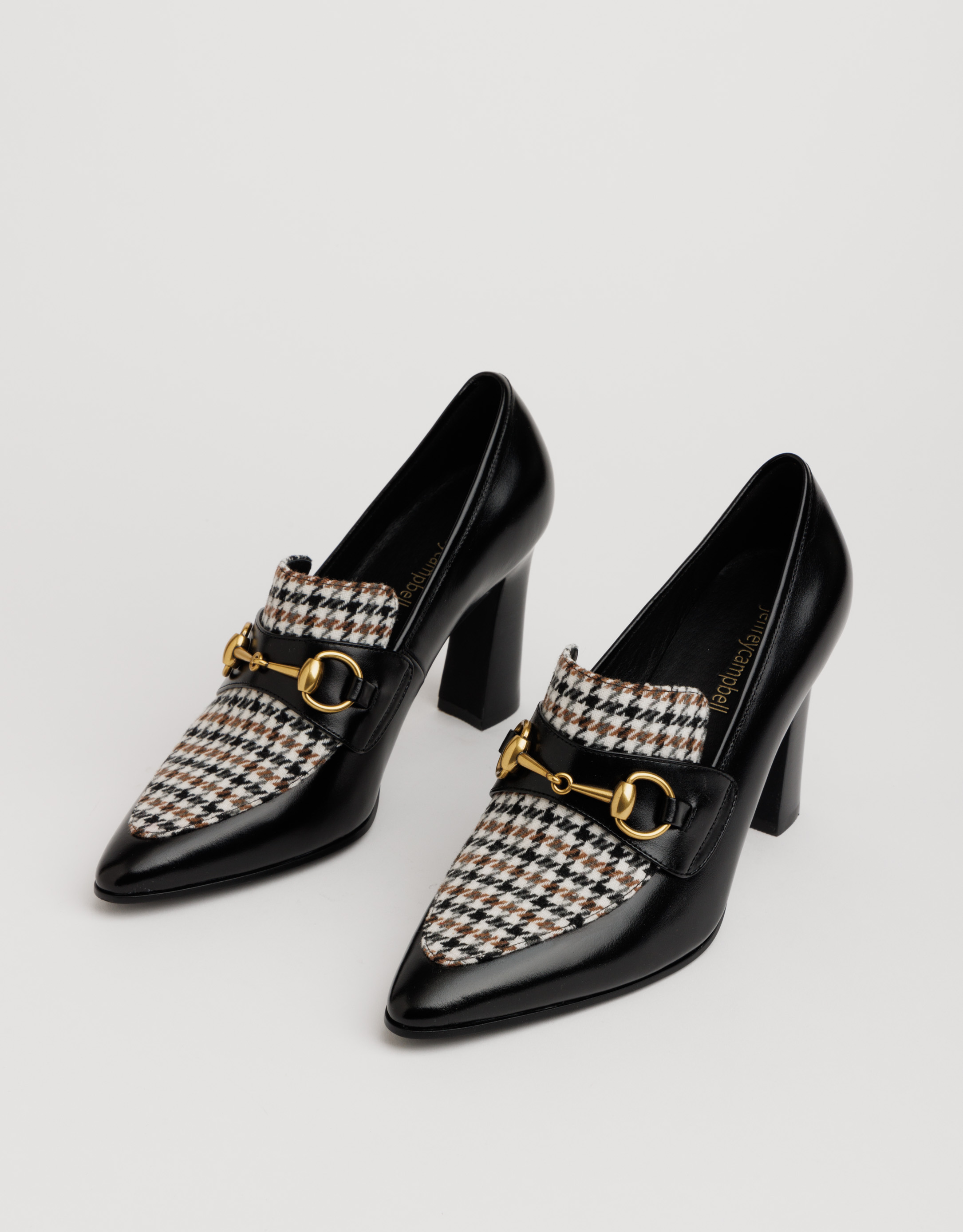 נעלי נשים - Jeffrey Campbell - נעלי עקב ETIQUETTE פפיטה - שחור2