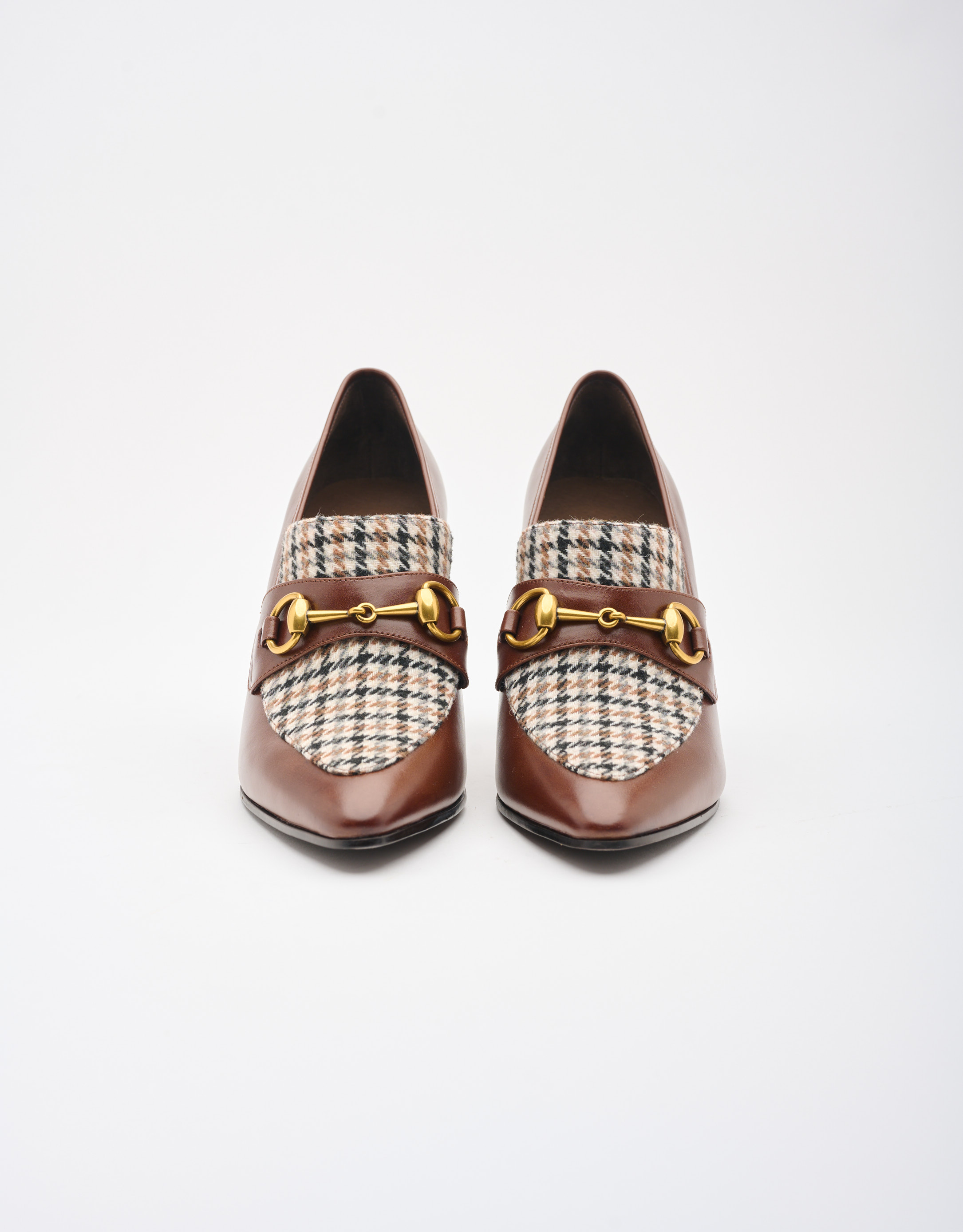 נעלי נשים - Jeffrey Campbell - נעלי עקב ETIQUETTE פפיטה - חום4