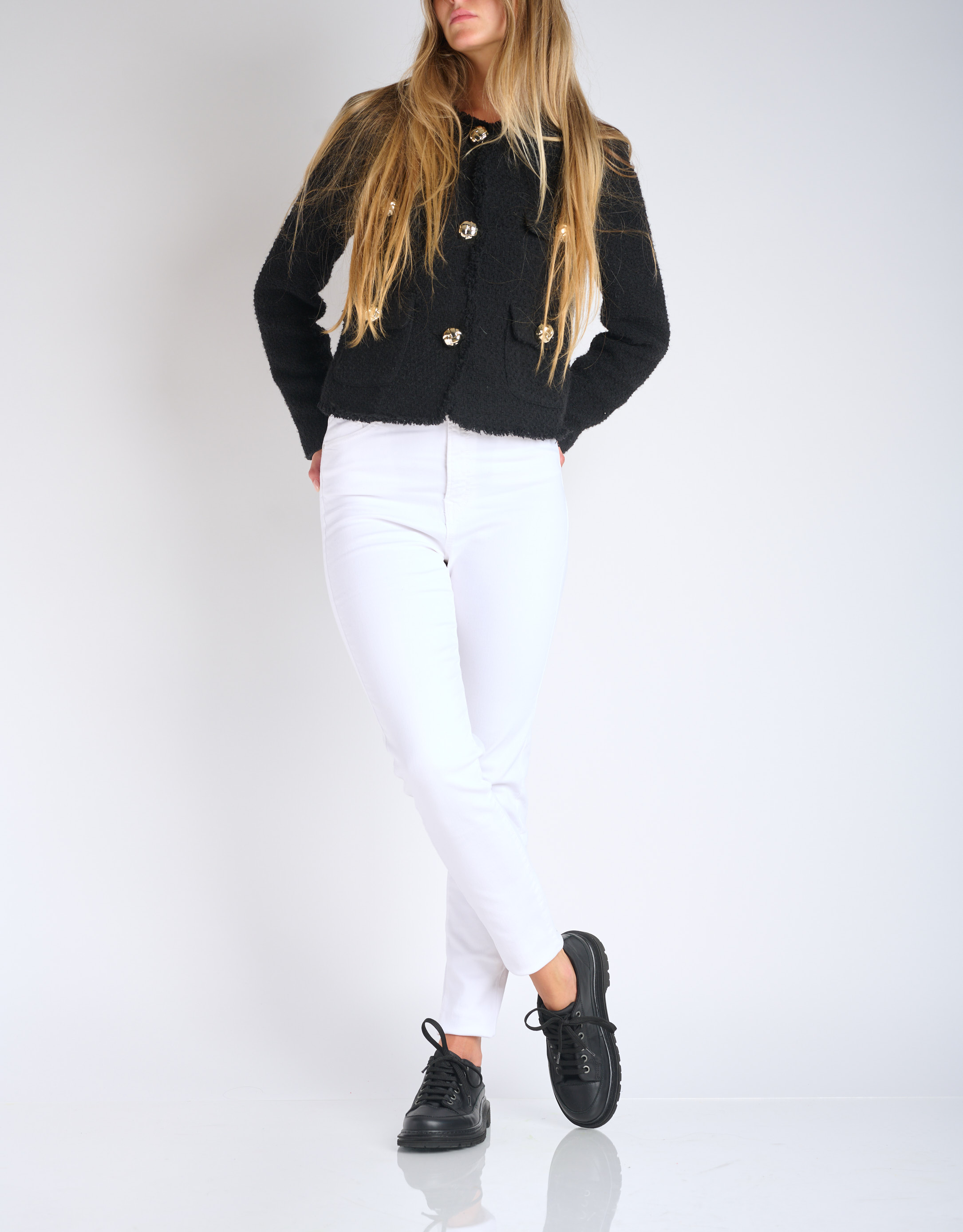 נעלי נשים - Art - נעליים מבד BIRMINGHAM - שחור2