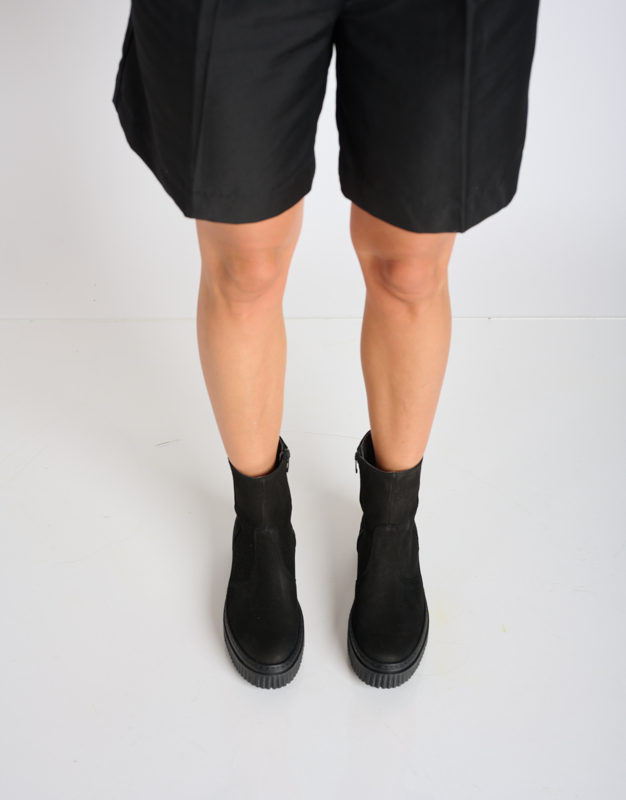 נעלי נשים - Art - מגפוני פלטפורמה YORK - שחור3