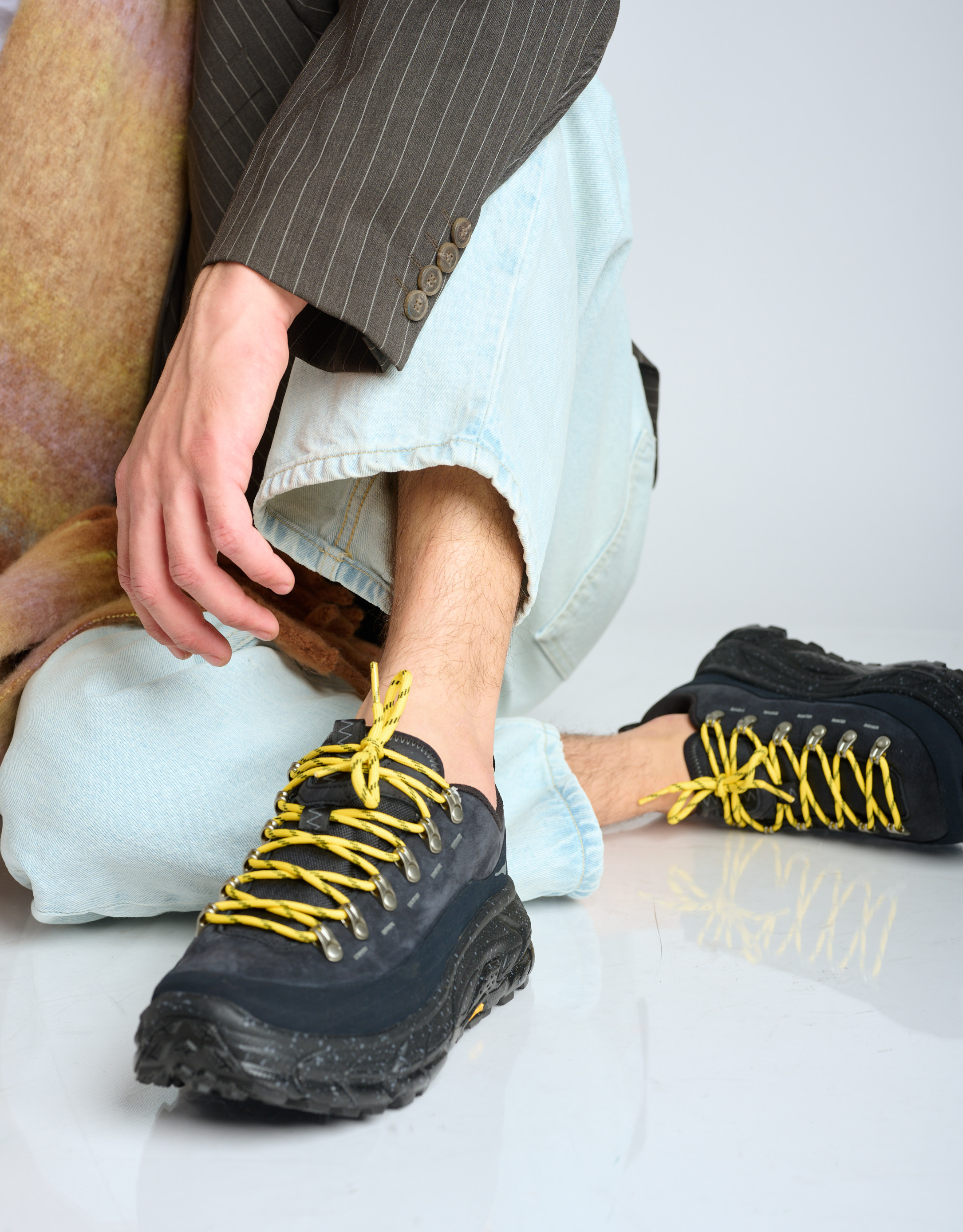 נעלי גברים - Hoka - סניקרס TOR SUMMIT - שחור1