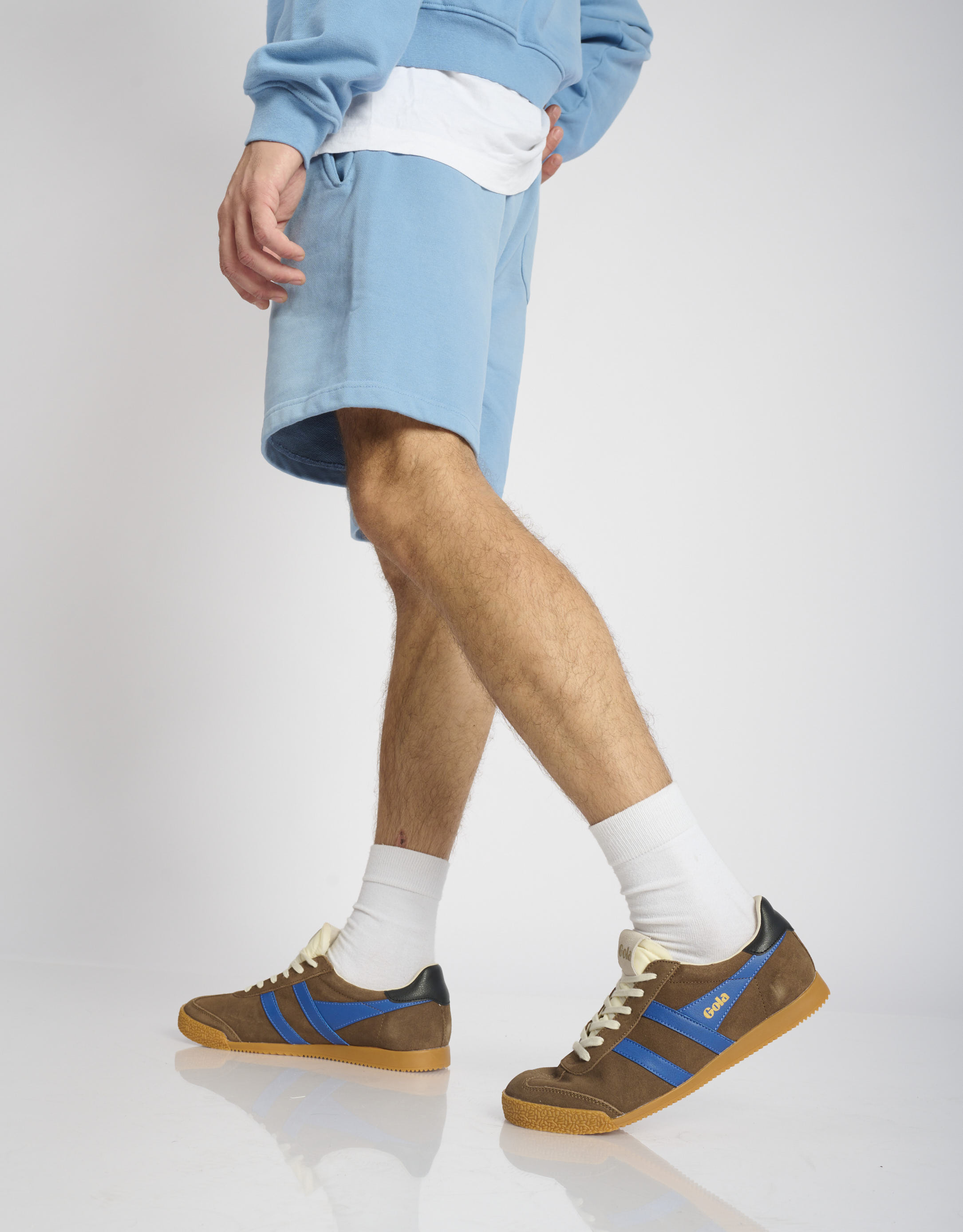 נעלי גברים - Gola - סניקרס ELAN צבעוני - חום2