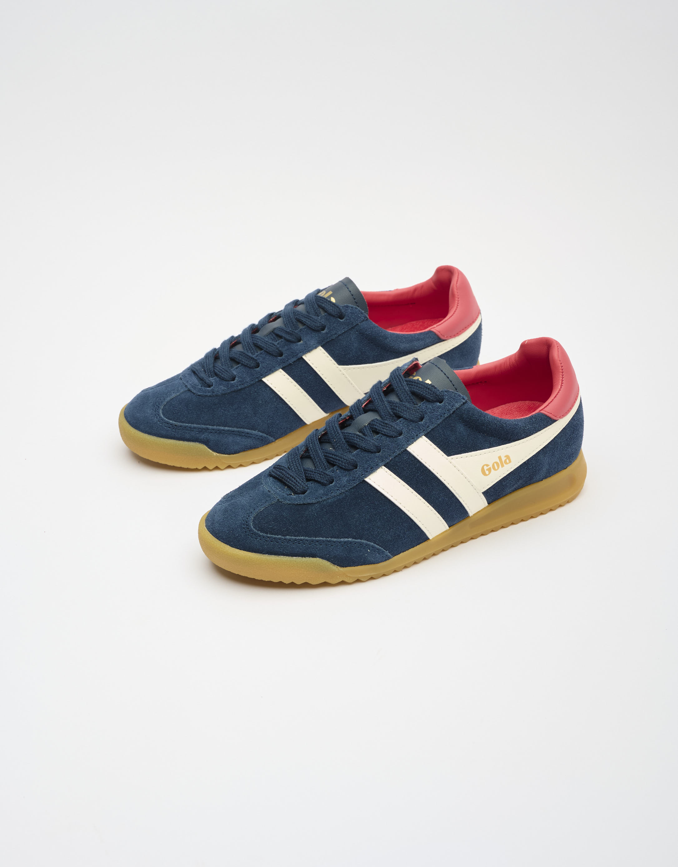 נעלי נשים - Gola - סניקרס זמש TORPEDO - כחול כהה2