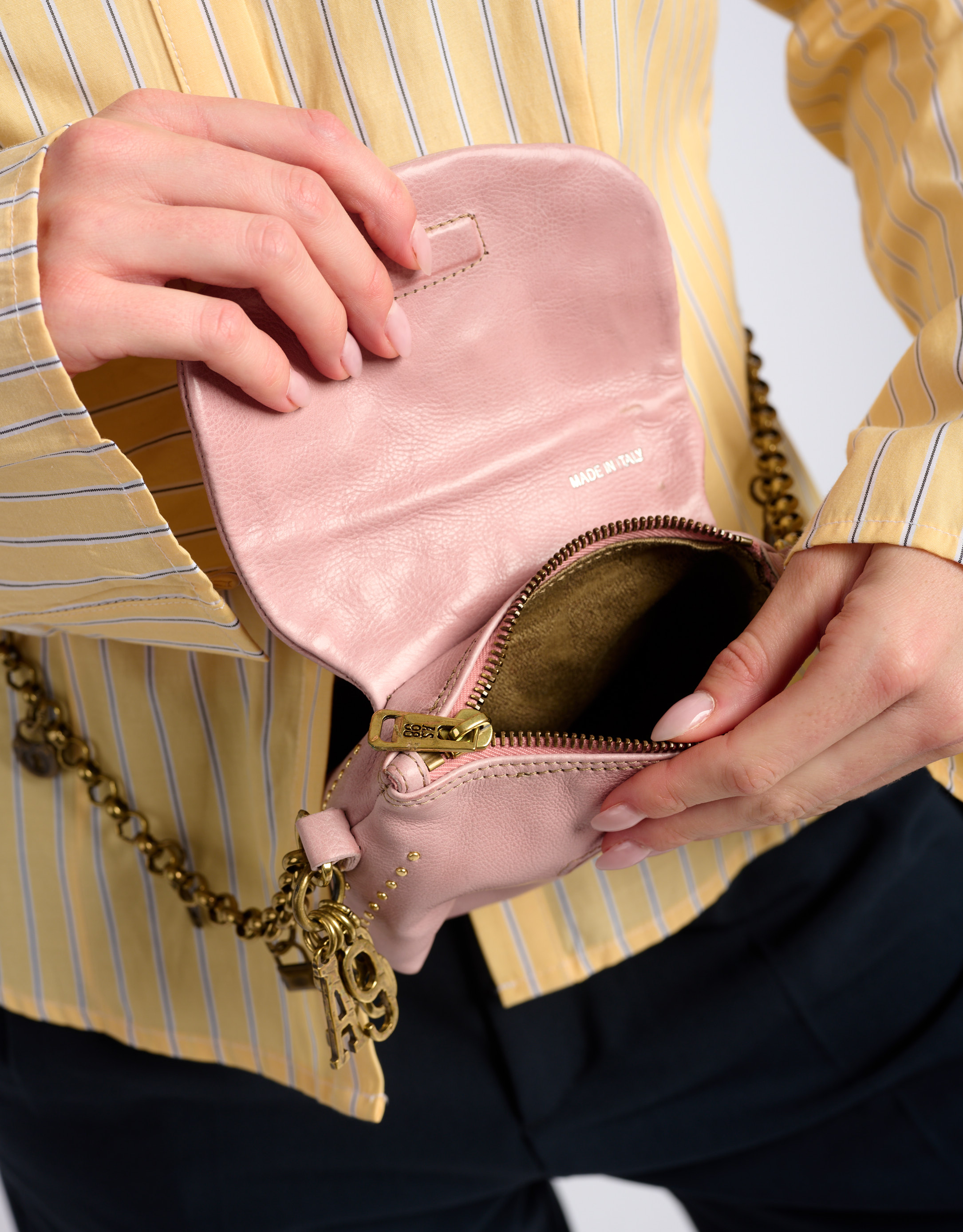 נעלי נשים - A.S. 98 - MAGGIA תיק ארנק קטן - ורוד4