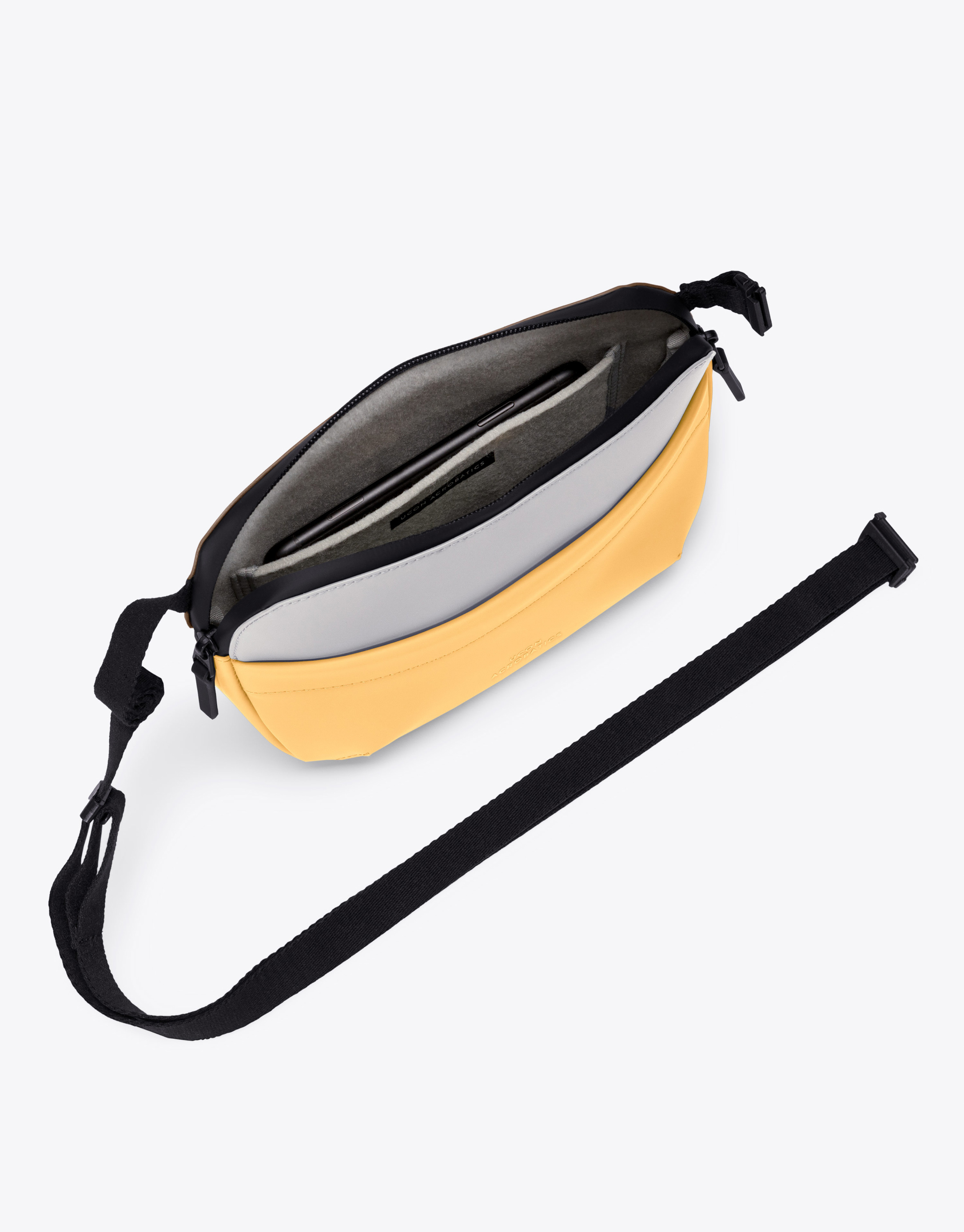 Ucon Acrobatics - פאוץ' גדול MELVIN INFINIT - צהוב   אפור2