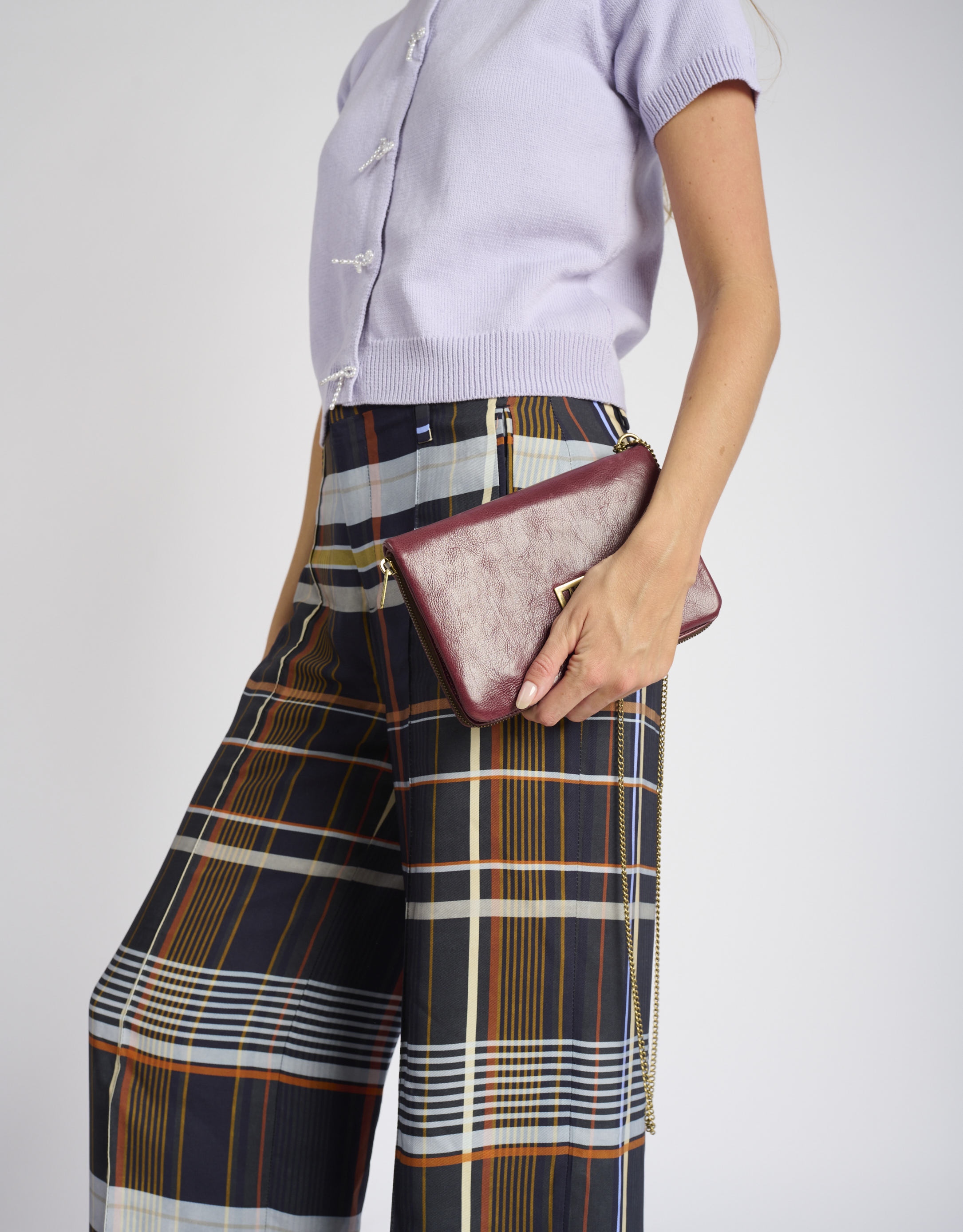 נעלי נשים - A.S. 98 - תיק קטן ELENA - בורדו3