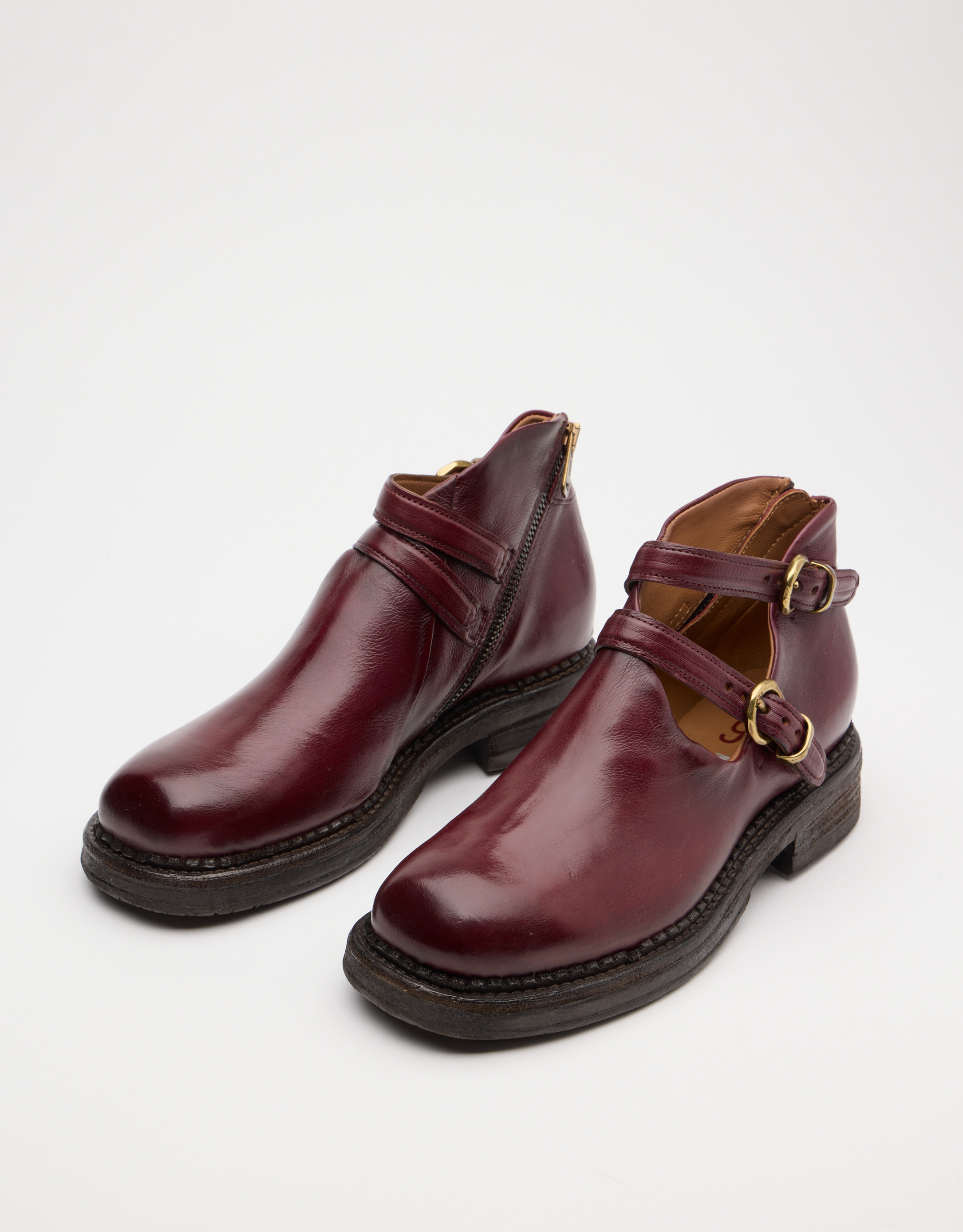 נעלי נשים - A.S. 98 - נעליים גבוהות VIRGINE - בורדו1