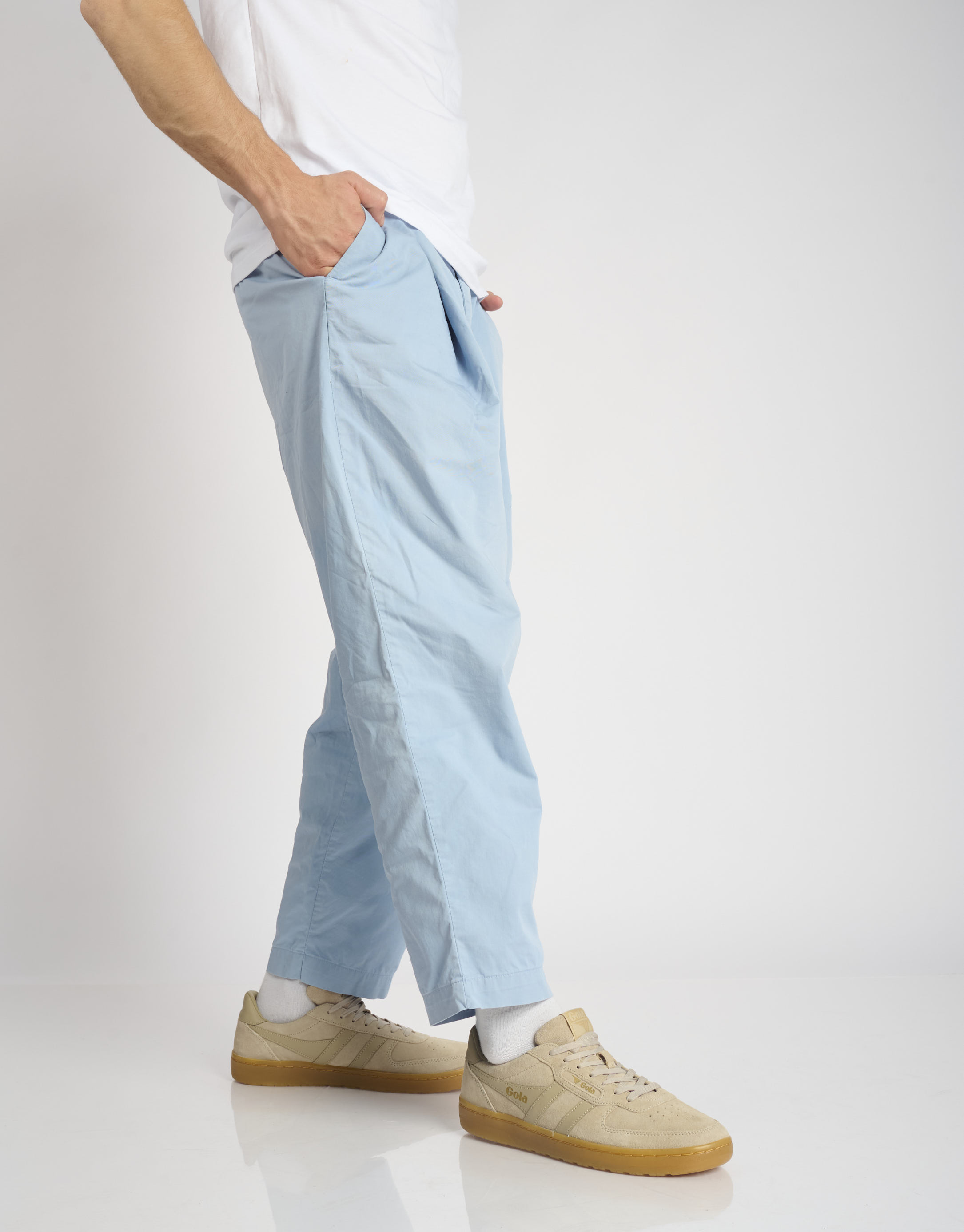 נעלי גברים - Gola - סניקרס HAWK SUEDE - בז'2