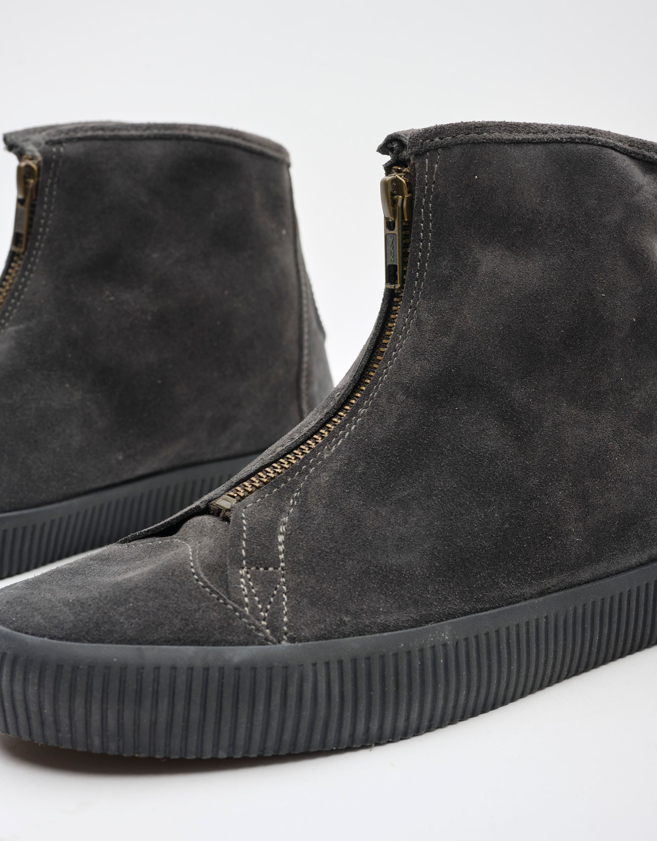 נעלי נשים - Aro - מגפונים עם רוכסן NOELLE - אפור3