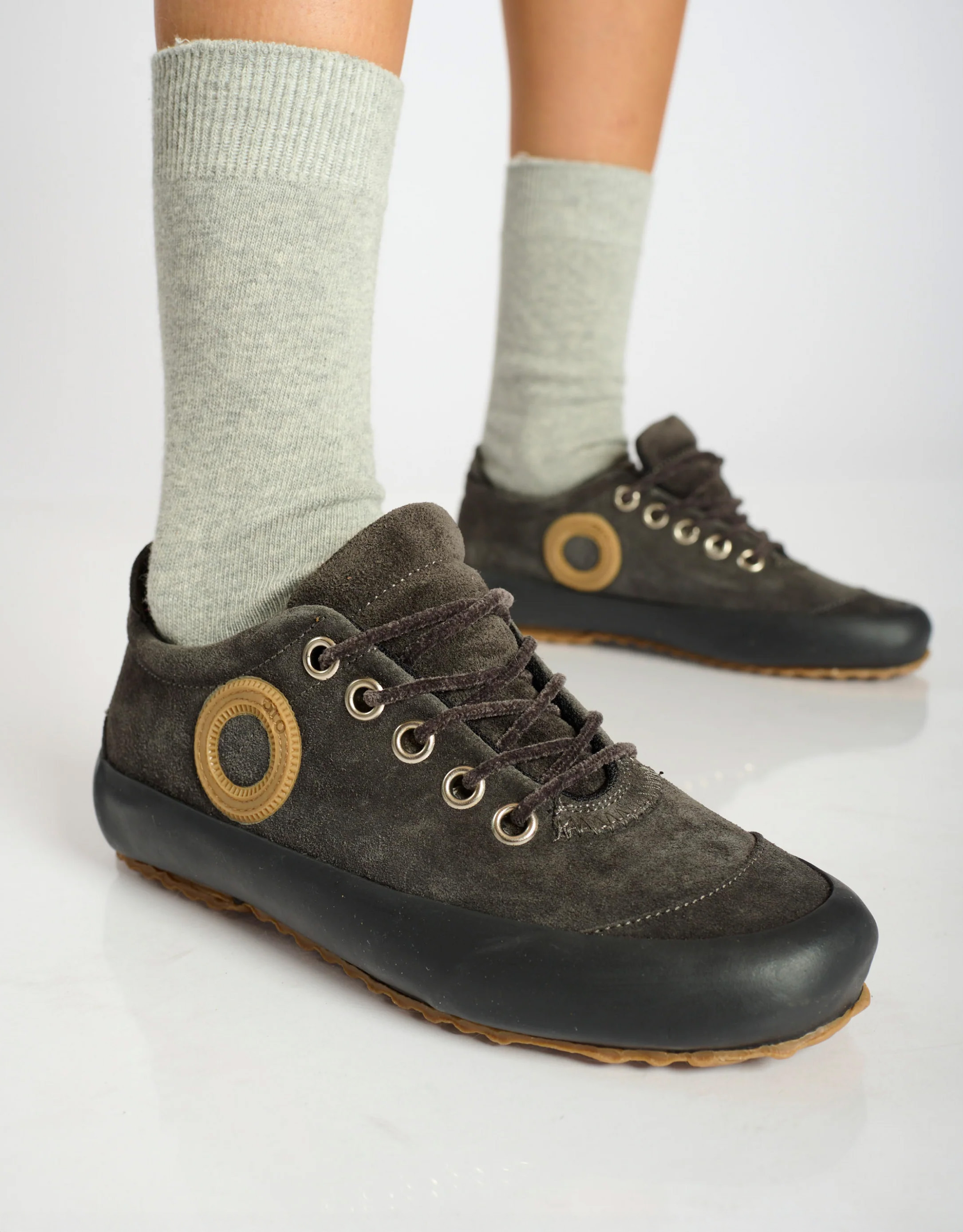 נעלי נשים - Aro - סניקרס זמש WEN - אפור3