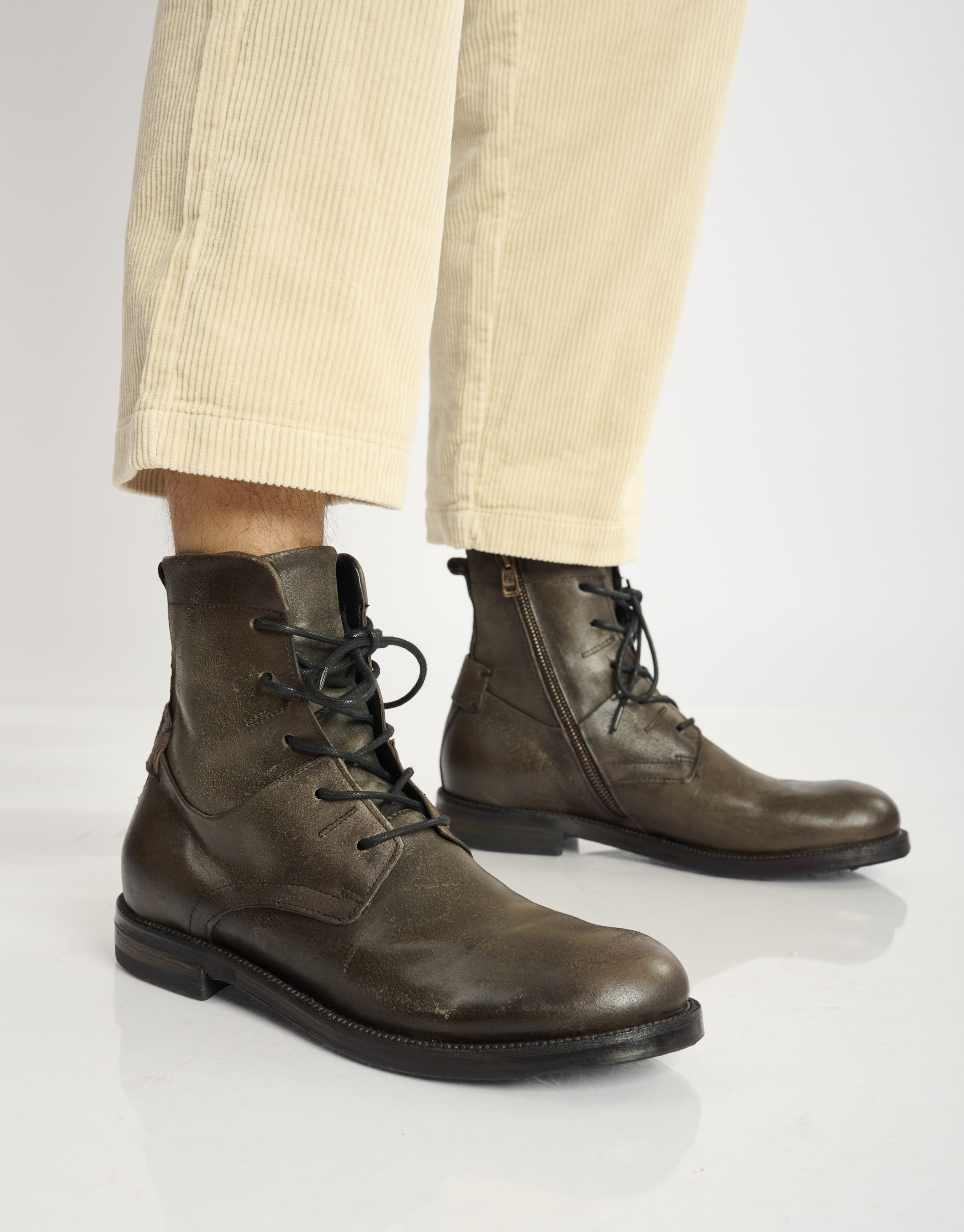 נעלי גברים - A.S. 98 - נעליים גבוהות SAMURAI B - חום4