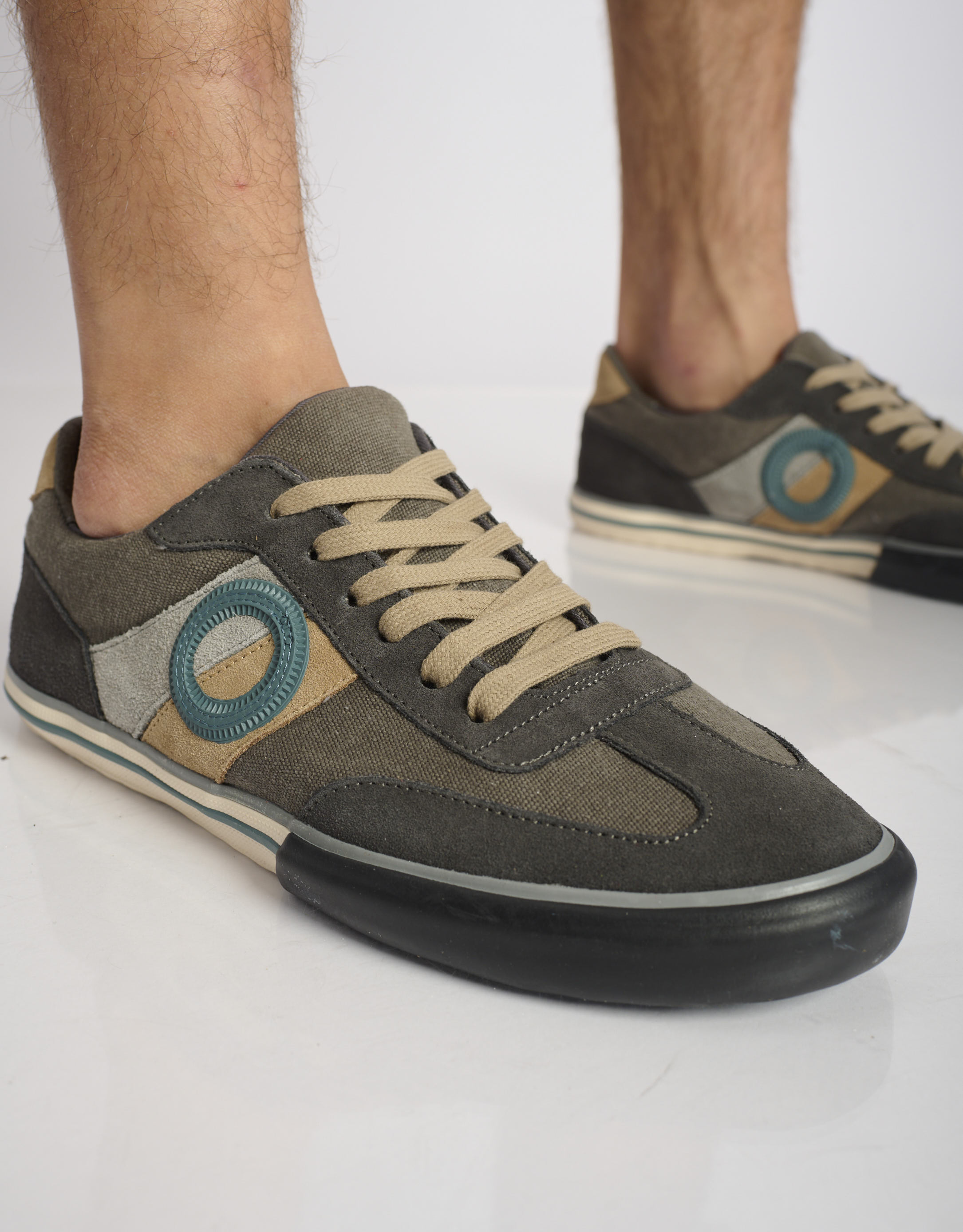 נעלי גברים - Aro - סניקרס POL - אפור כהה2