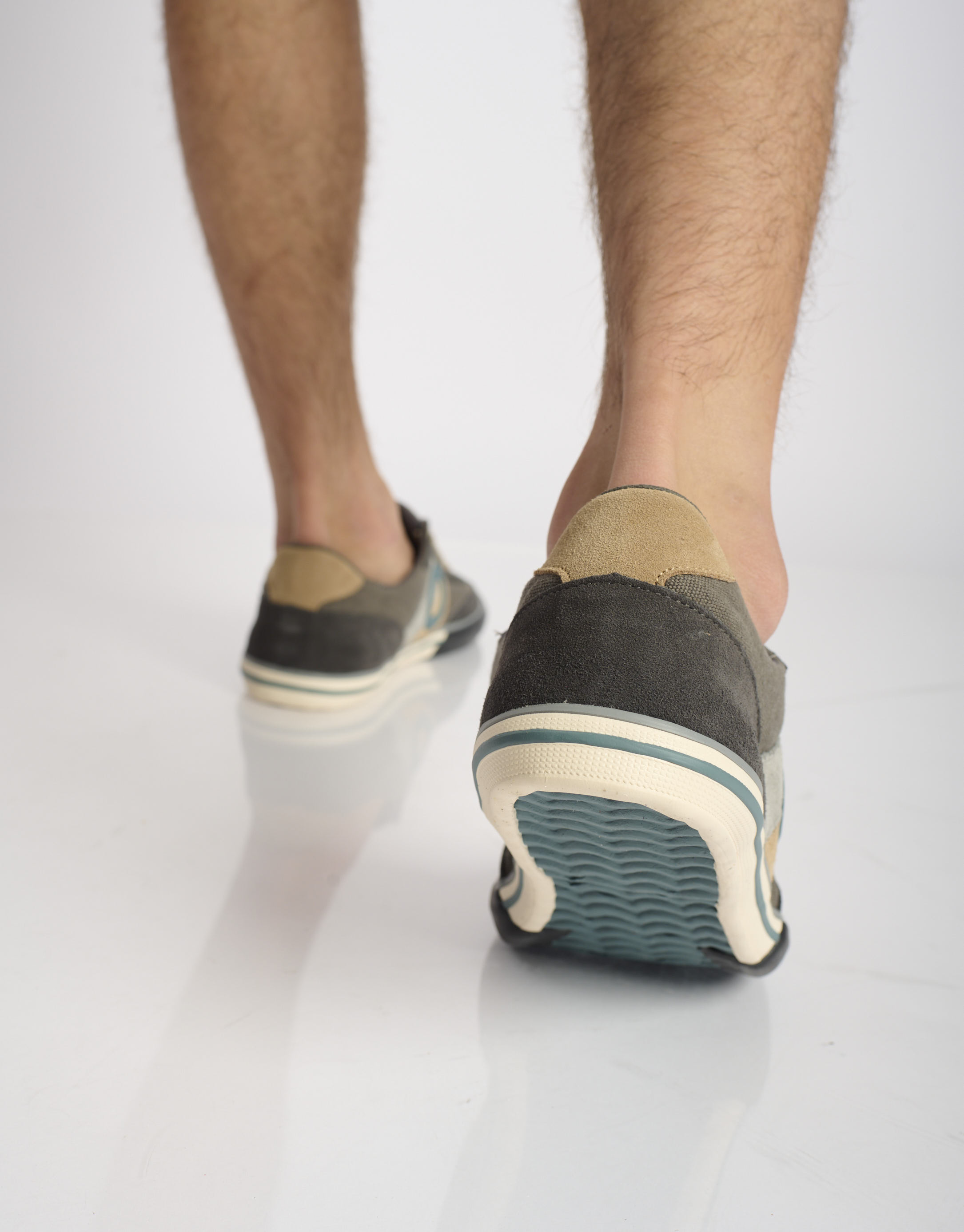 נעלי גברים - Aro - סניקרס POL - אפור כהה4