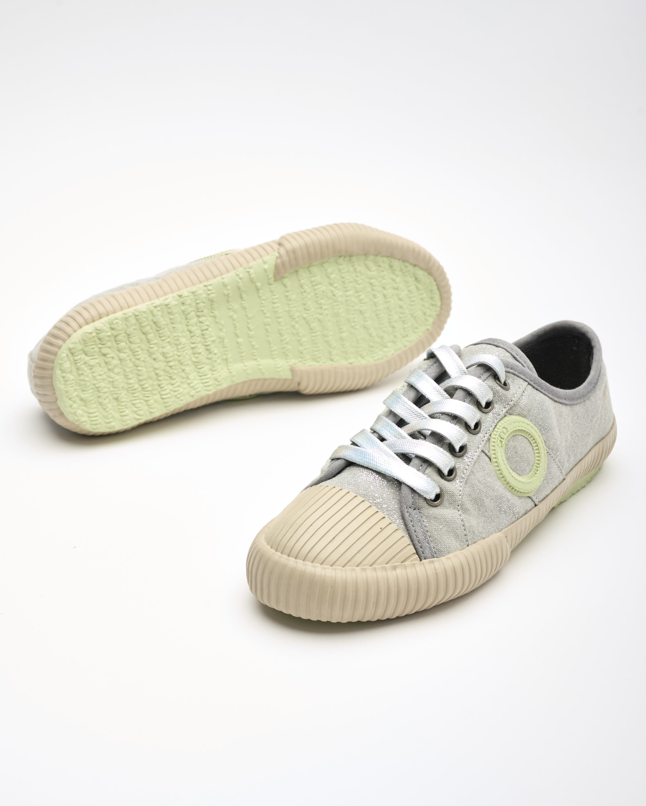 נעלי נשים - Aro - סניקרס מנצנצות CHARLIE - אפור2