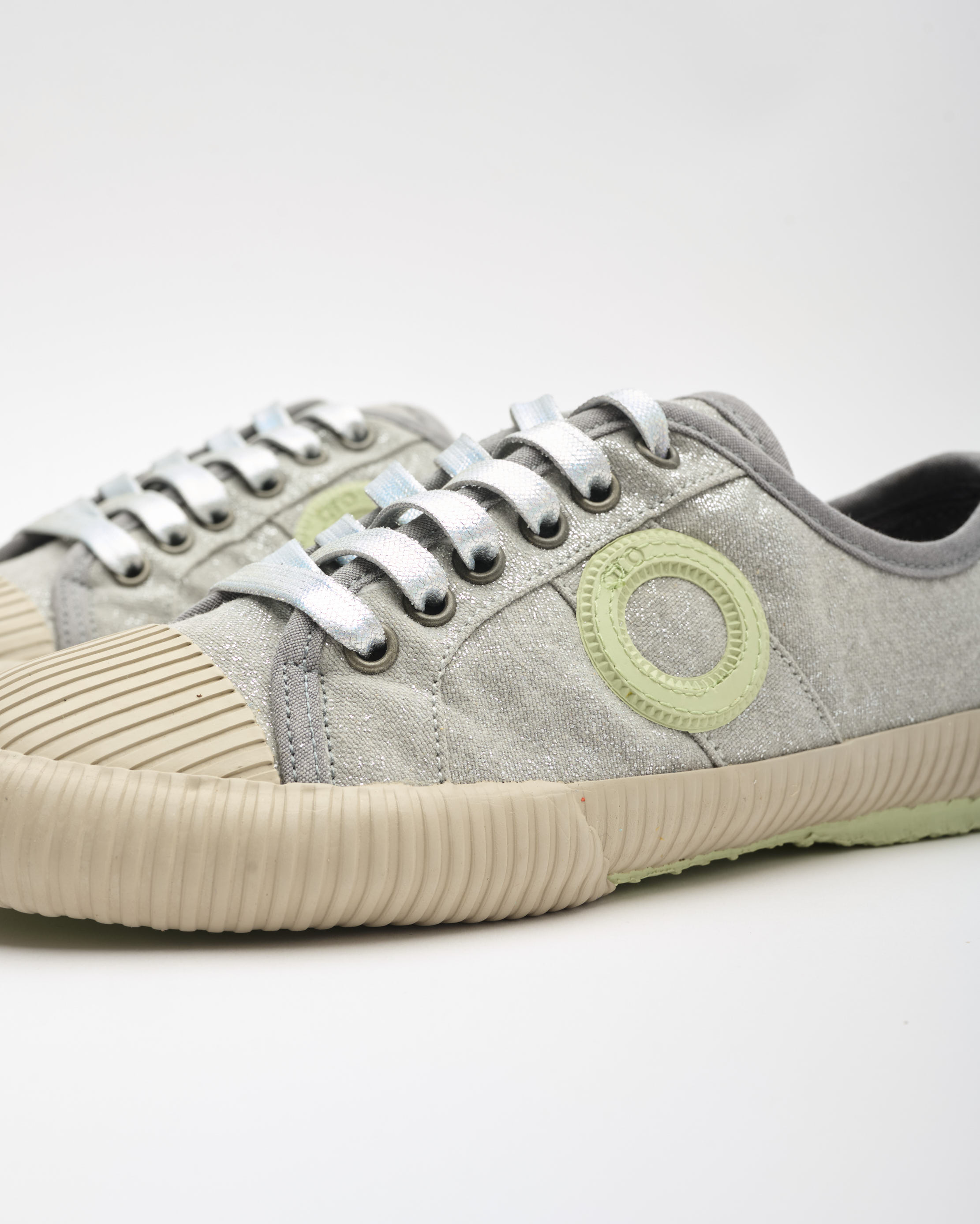 נעלי נשים - Aro - סניקרס מנצנצות CHARLIE - אפור4