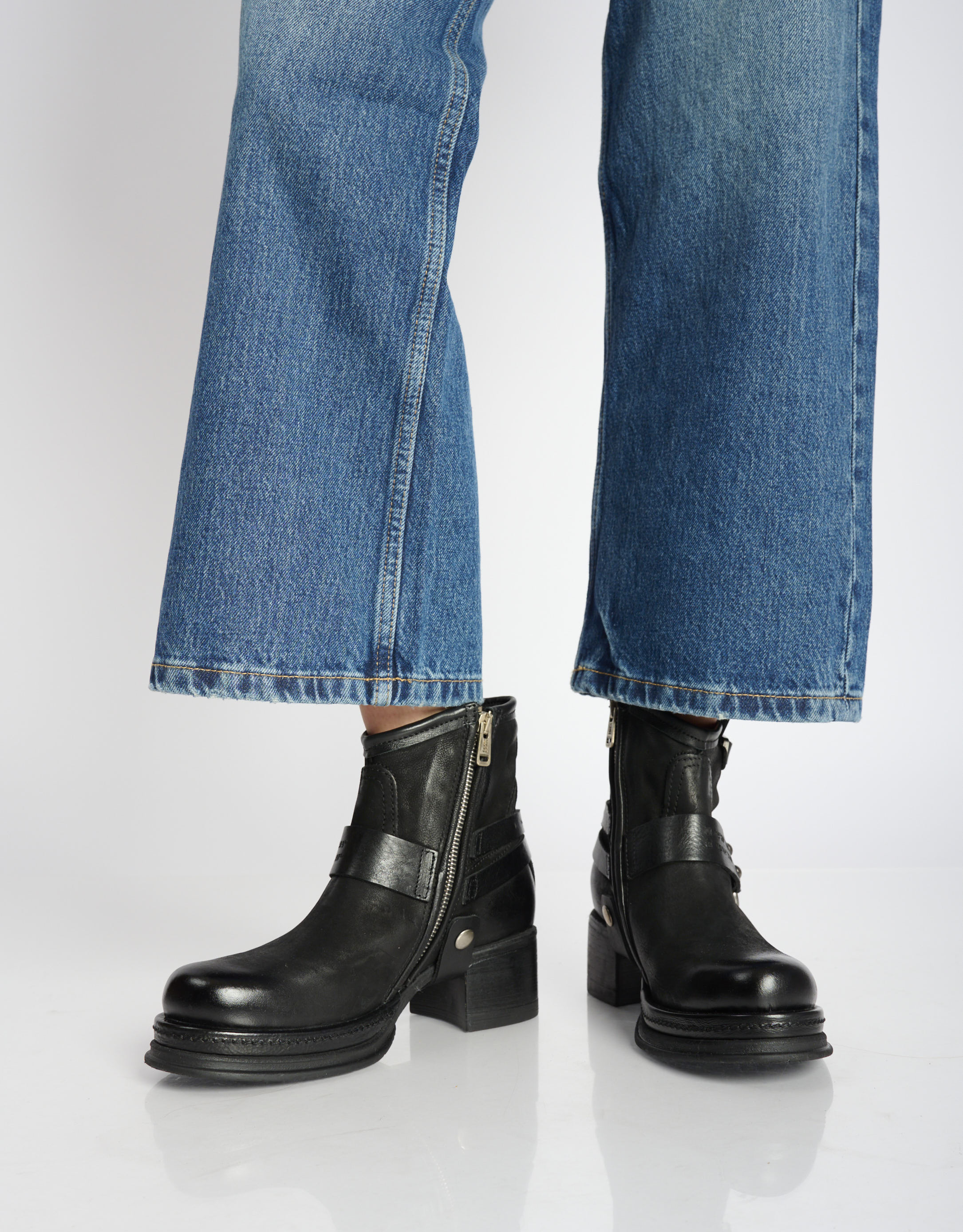 נעלי נשים - A.S. 98 - מגפונים CLIMB - שחור4