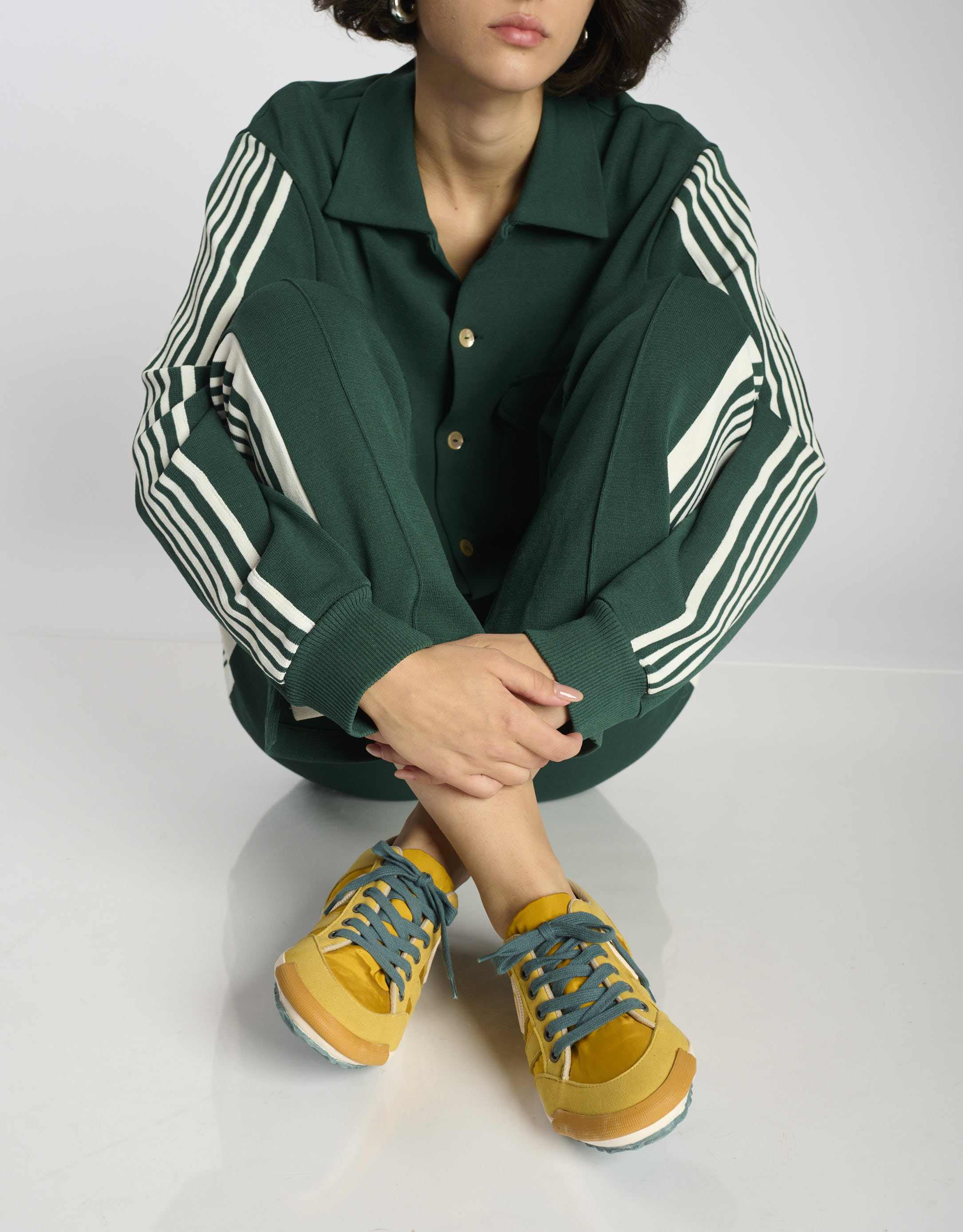 נעלי נשים - Aro - סניקרס IDO B VEGAN - צהוב1