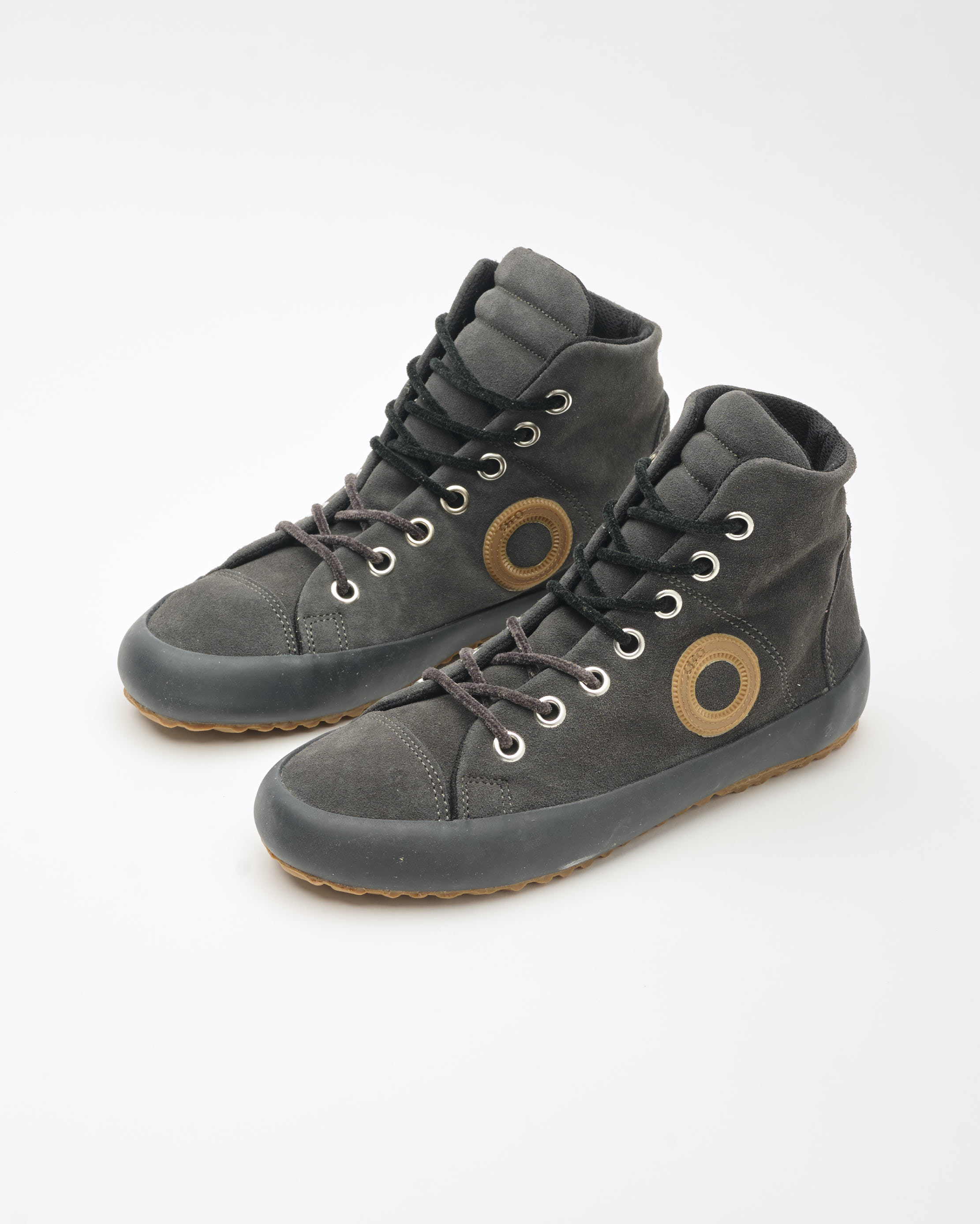 נעלי נשים - Aro - סניקרס זמש גבוהות WEN - אפור2