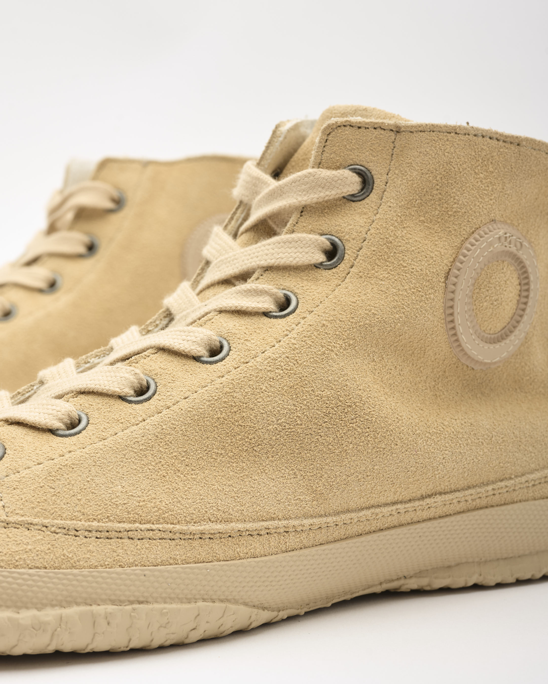 נעלי נשים - Aro - סניקרס עור גבוהות WILLY - בז'2