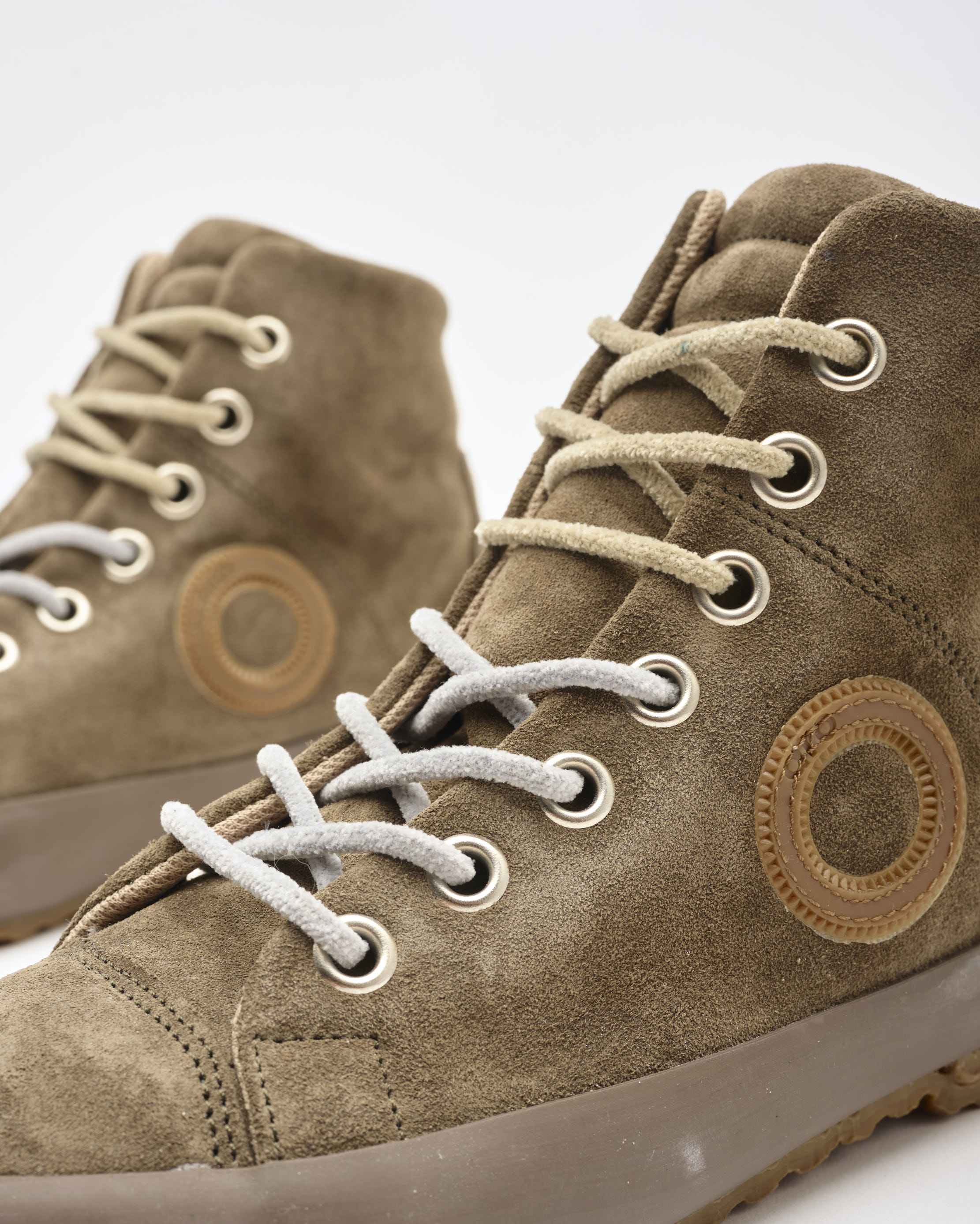 נעלי נשים - Aro - סניקרס זמש גבוהות WEN - חום3