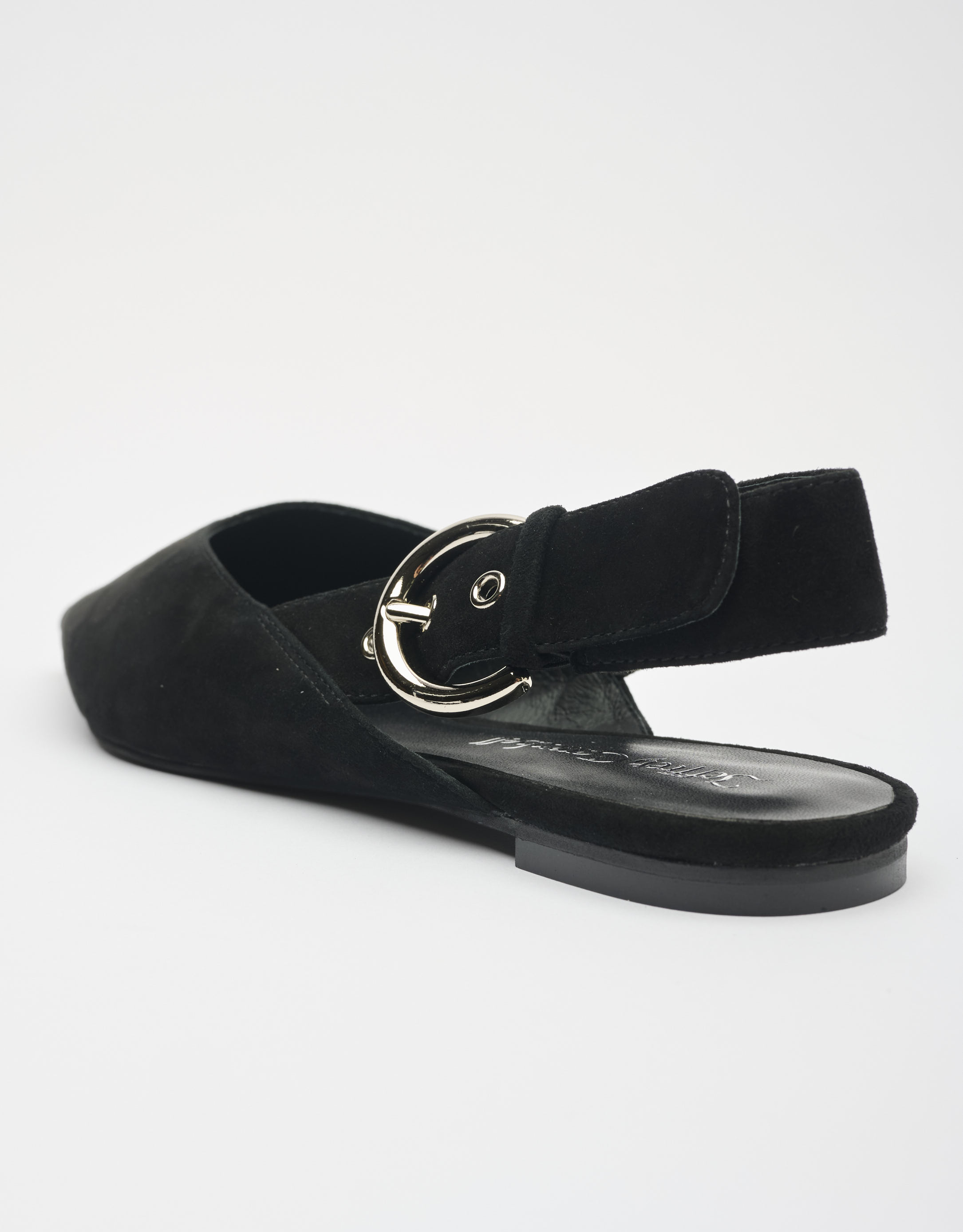 נעלי נשים - Jeffrey Campbell - נעלי סירה שטוחות SCONE - שחור4