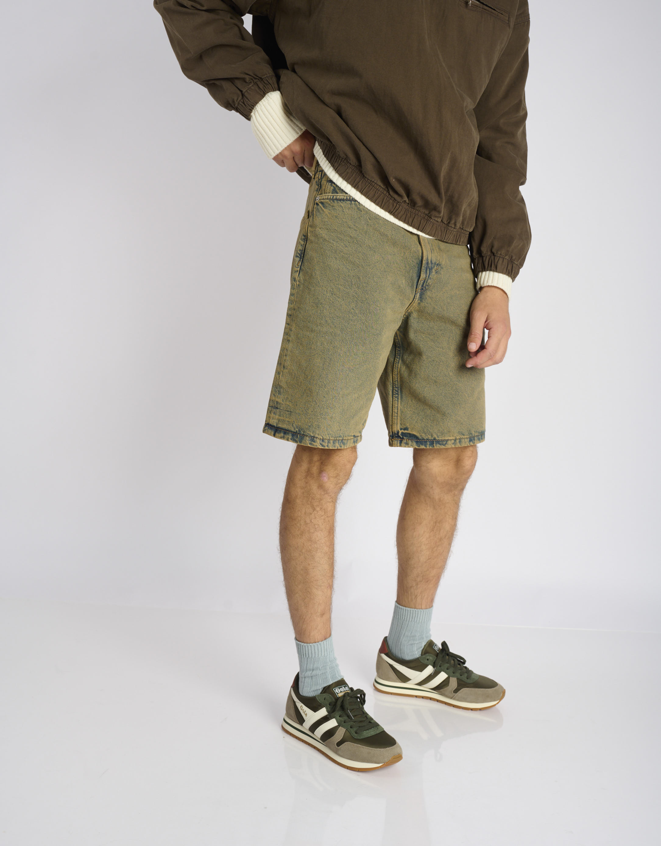 נעלי גברים - Gola - סניקרס DAYTONA CHUTE - חאקי1