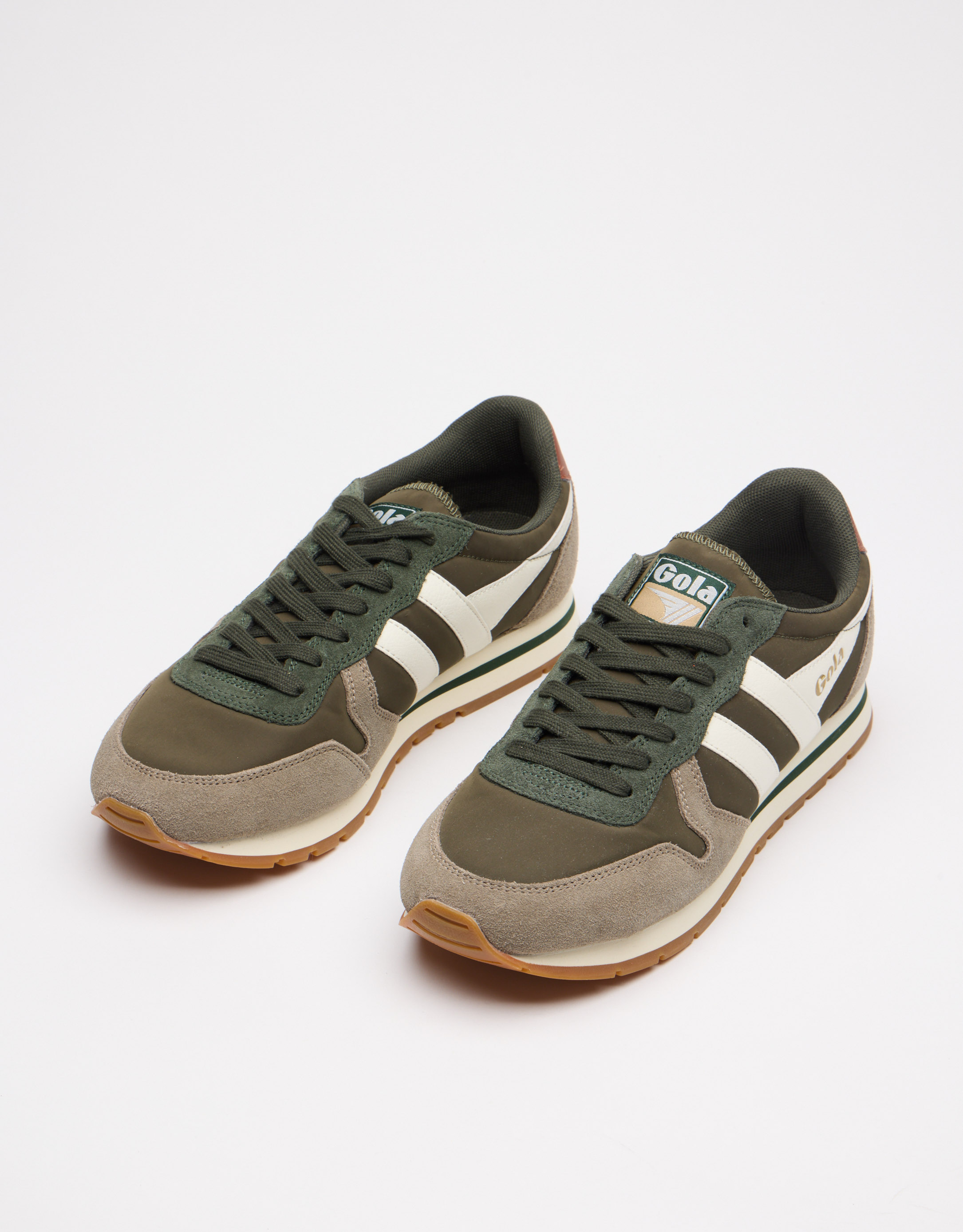 נעלי גברים - Gola - סניקרס DAYTONA CHUTE - חאקי2