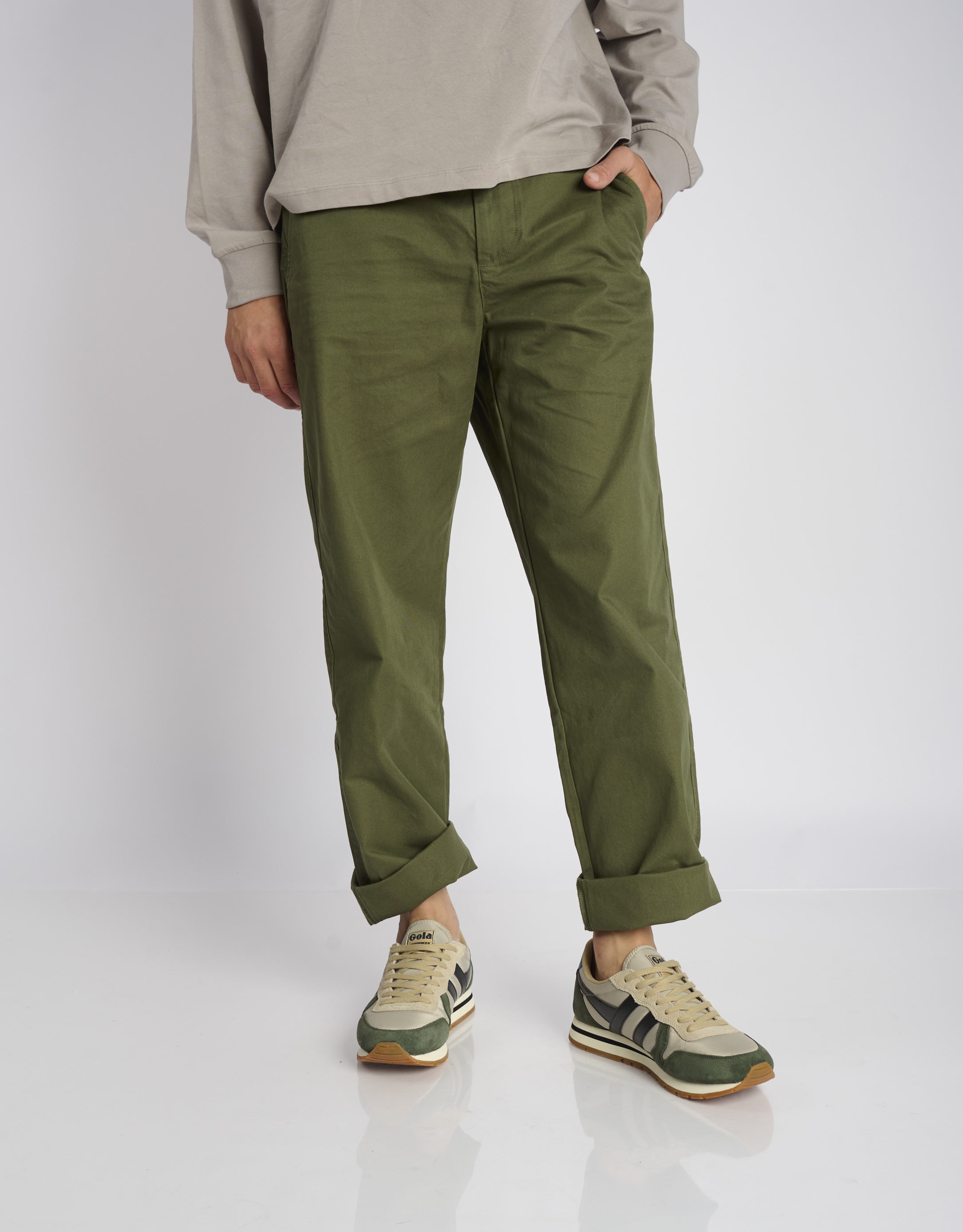 נעלי גברים - Gola - סניקרס DAYTONA CHUTE1 - בז'   שחור4