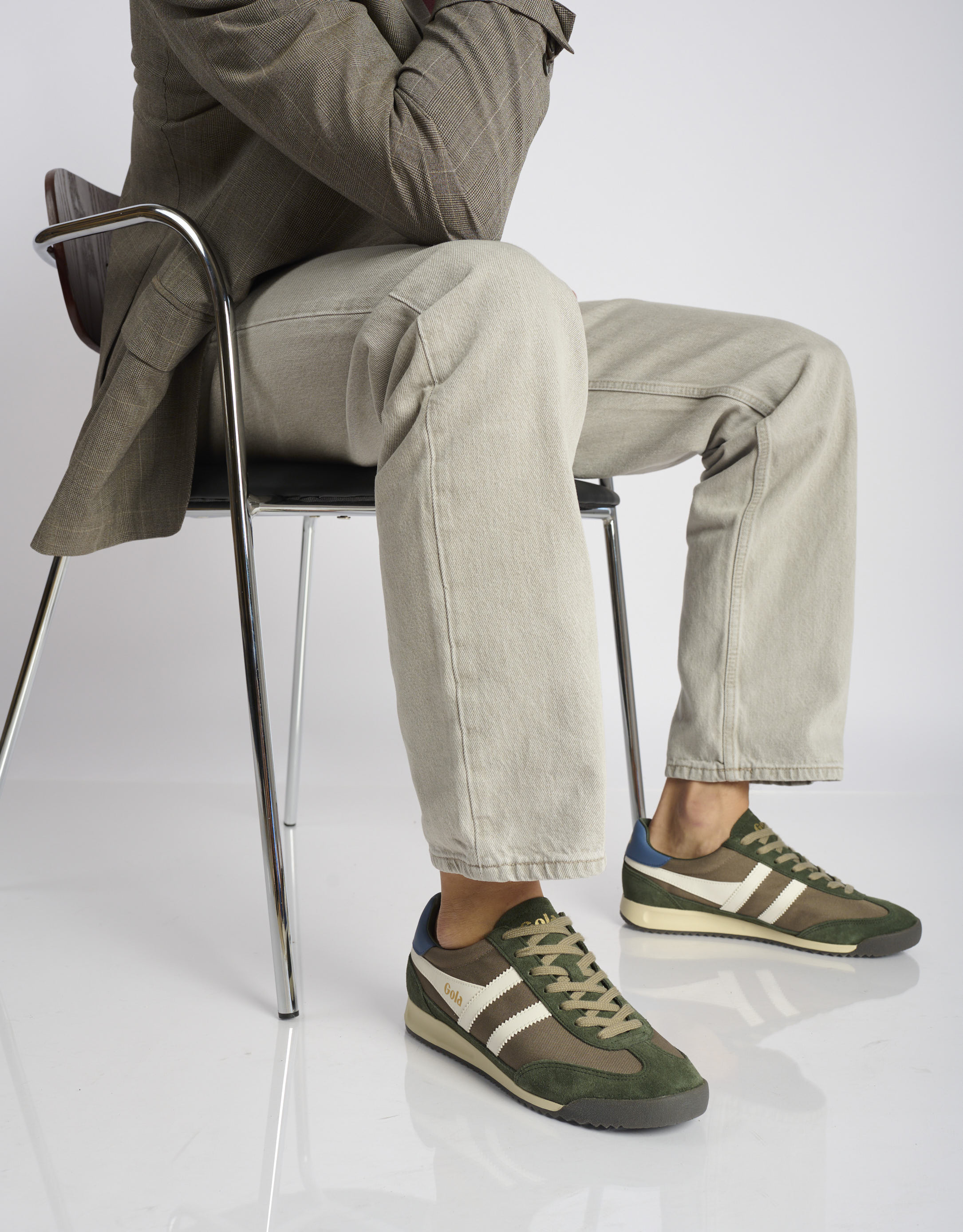 נעלי גברים - Gola - סניקרס TORNADO - חאקי1