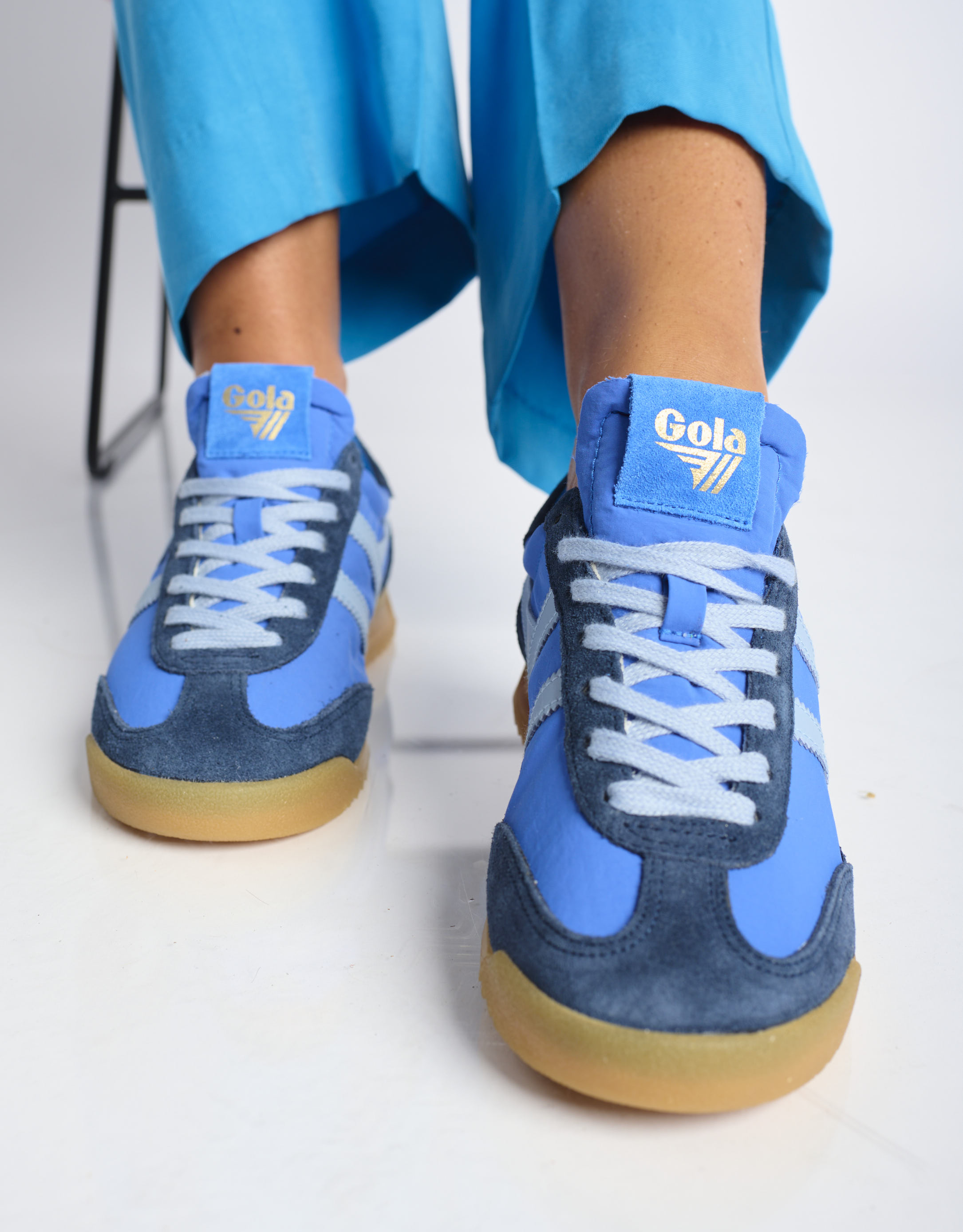 נעלי נשים - Gola - סניקרס צבעוני FIREFLY - כחול1