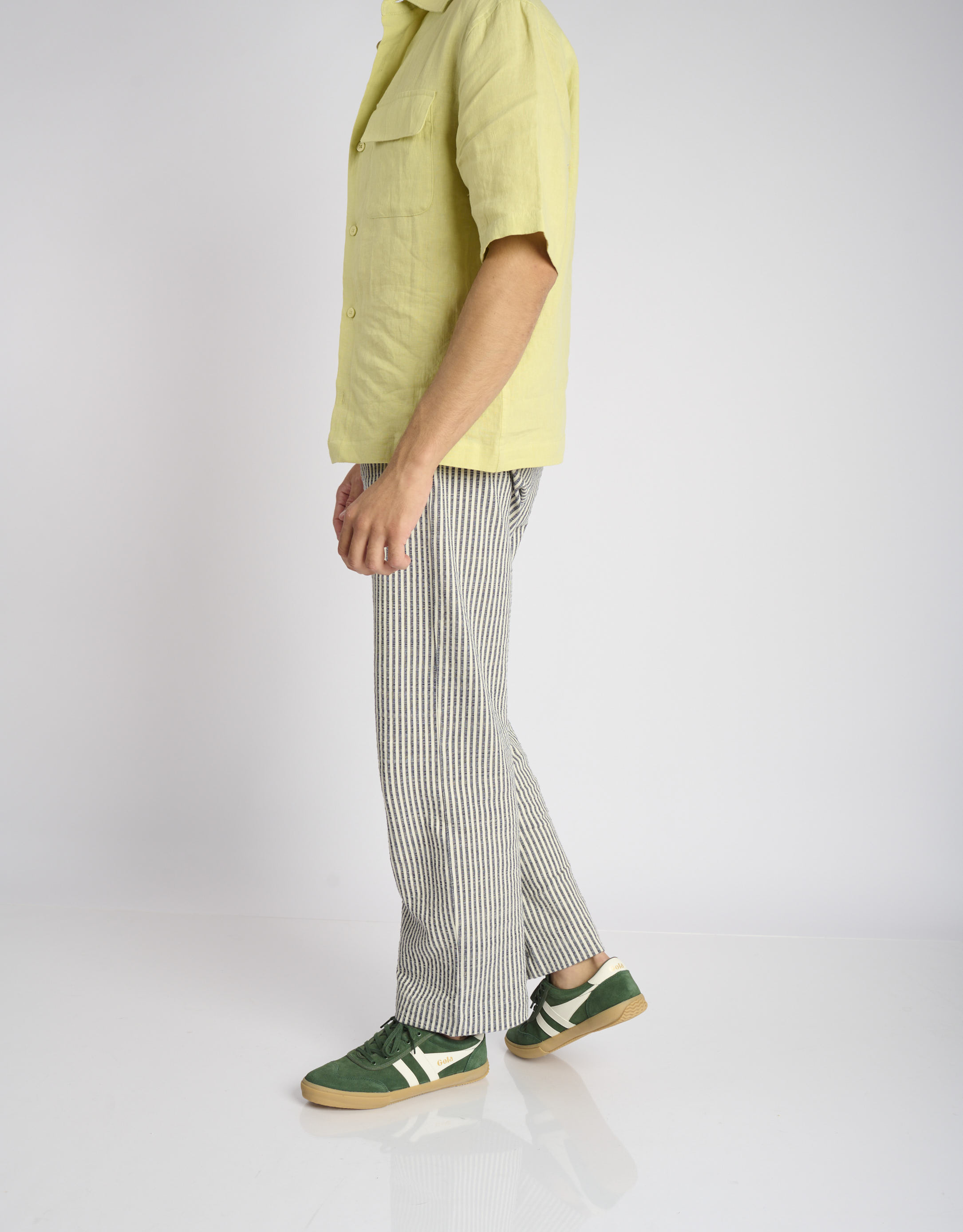 נעלי גברים - Gola - סניקרס זמש BADMINTON - ירוק2