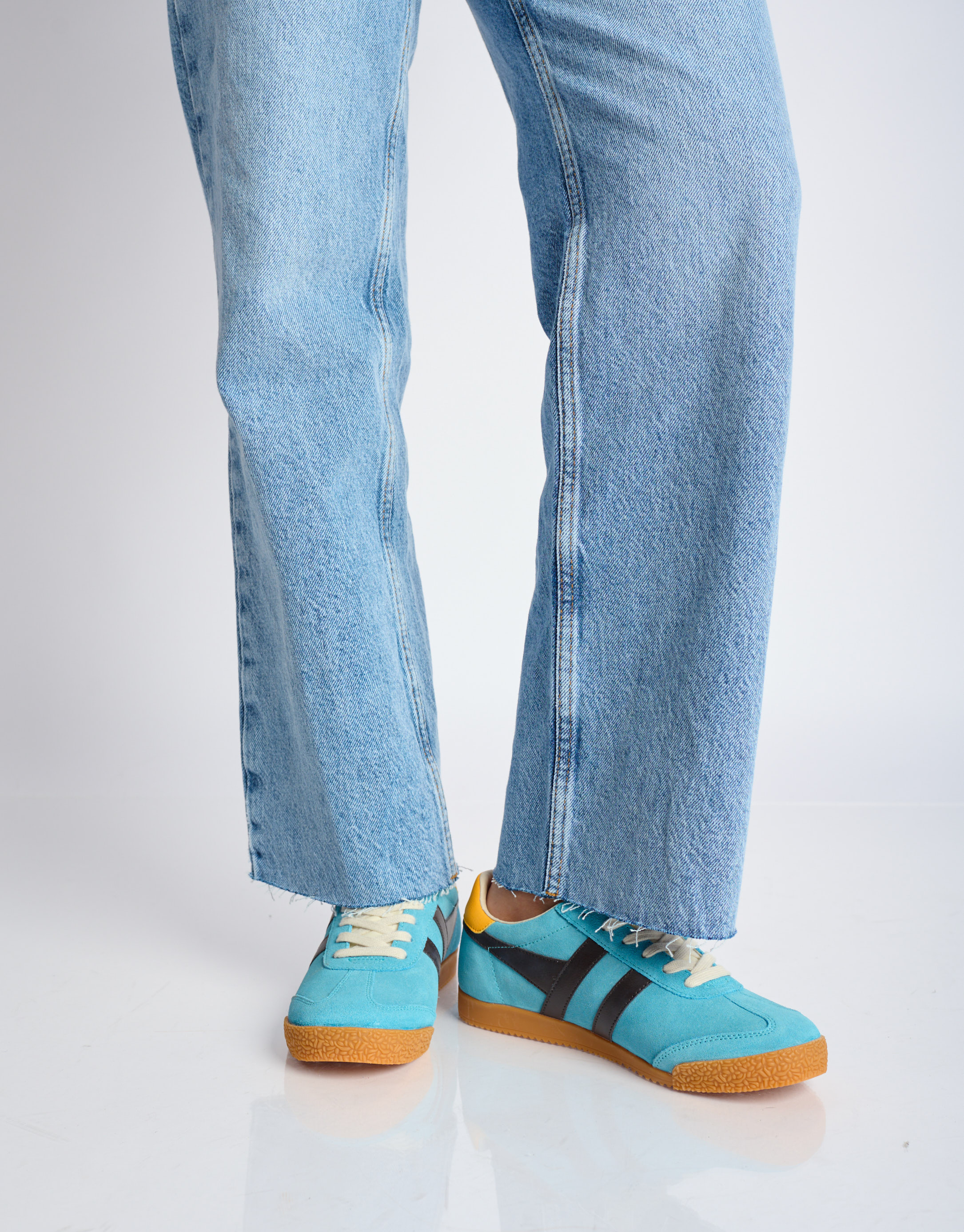 נעלי נשים - Gola - סניקרס ELAN צבעוני - תכלת4